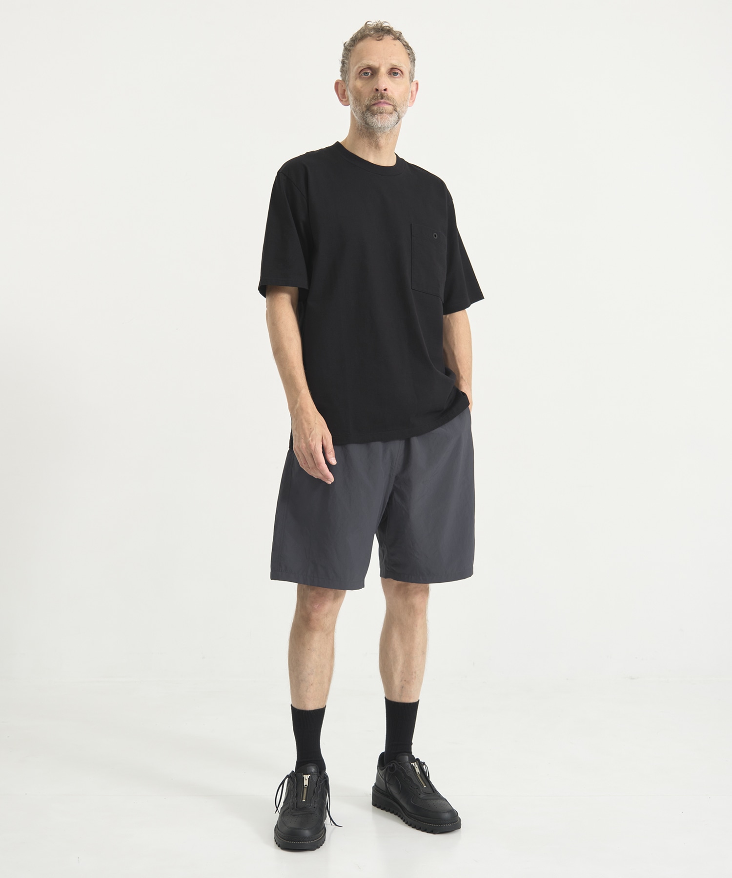別注 ONE EYELET POCKET TEE White Mountaineering