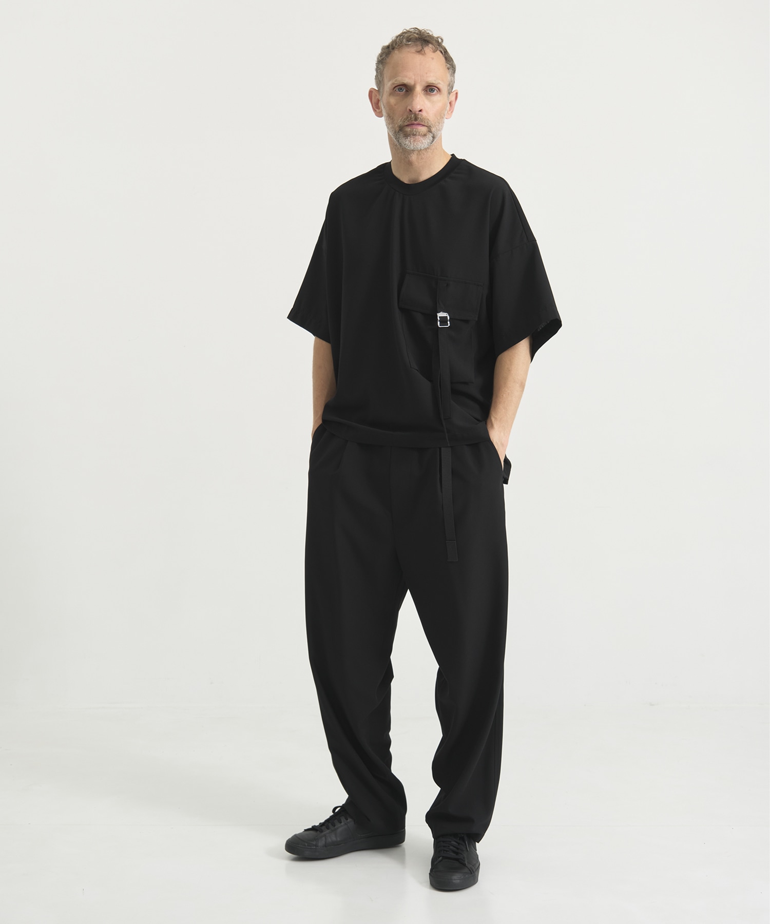 別注Belt Pocket Cropped S/S TEE UJOH HOMME