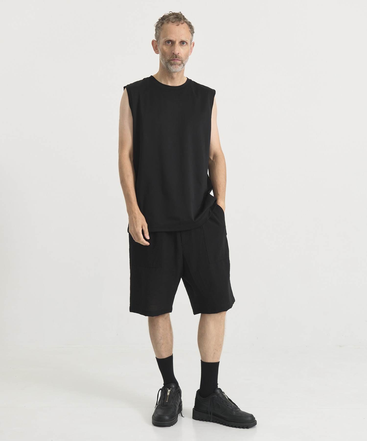 『もう、汗らない』SOLOTEX Jersey Sleeveless T-Shirts THE TOKYO