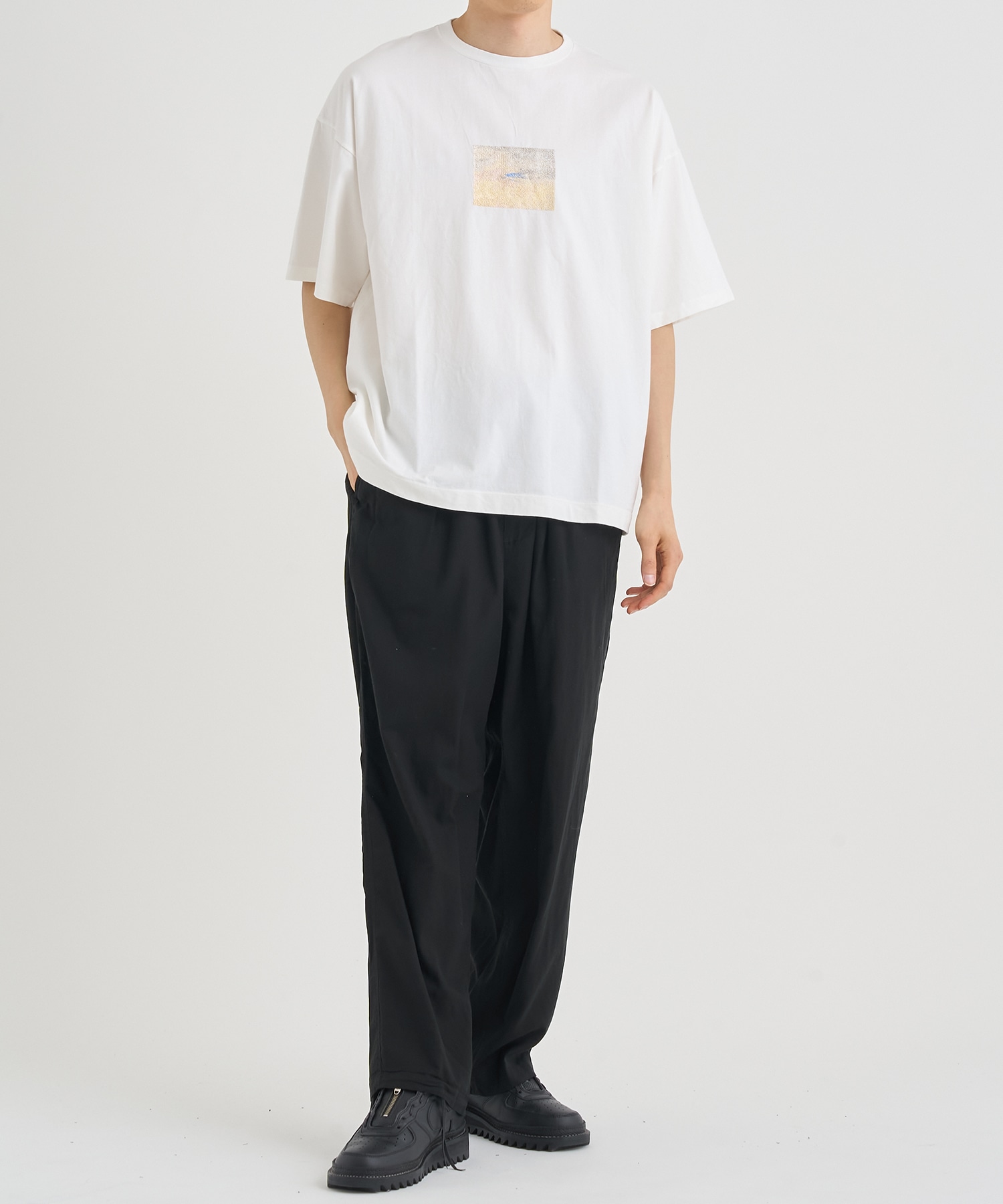 EMBROIDERY T-SHIRT YOKE
