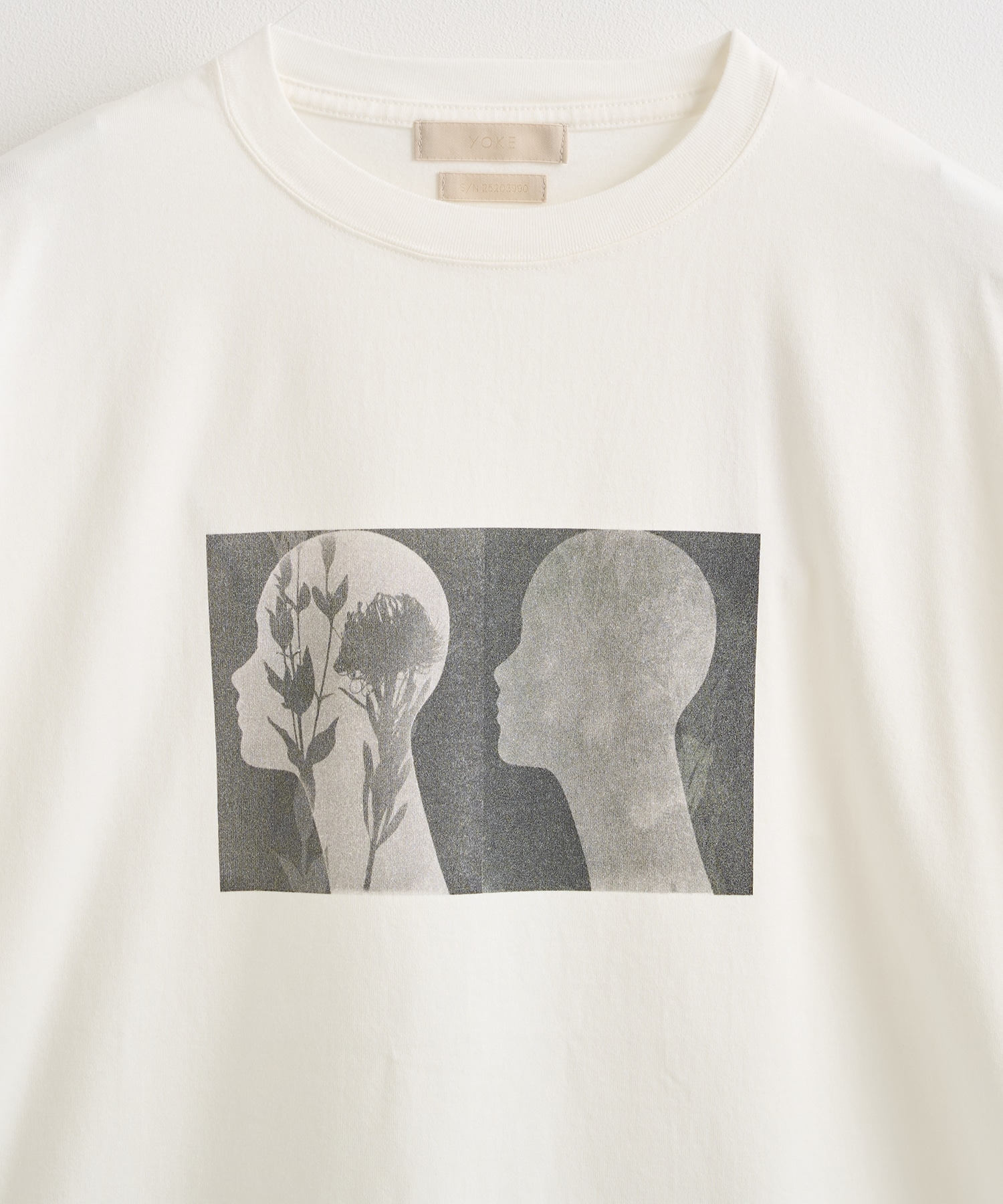 Photogram Printed T-shirt YOKE