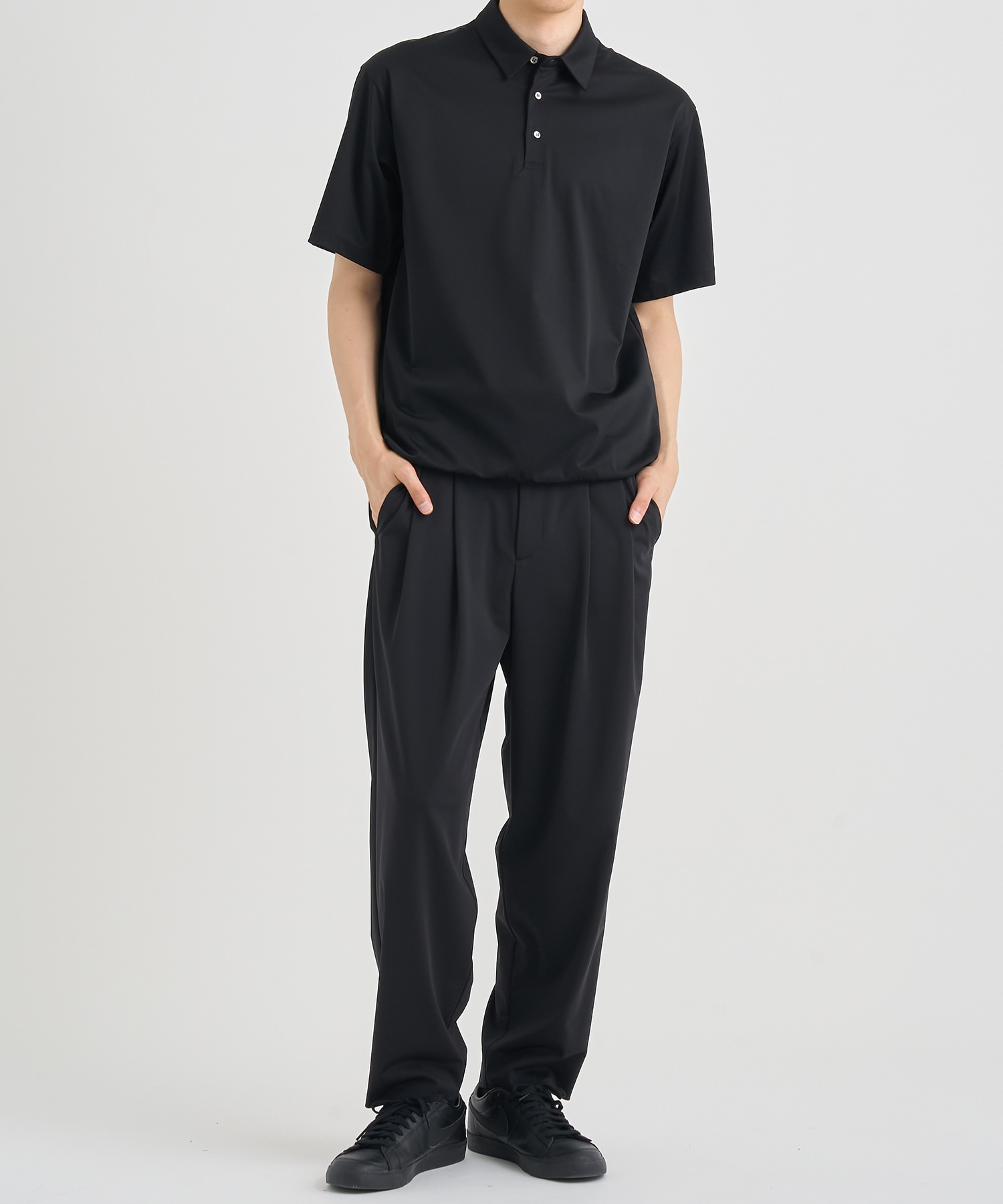 『もう、汗らない』SOLOTEX Jersey S/S Rib Polo Shirts THE TOKYO