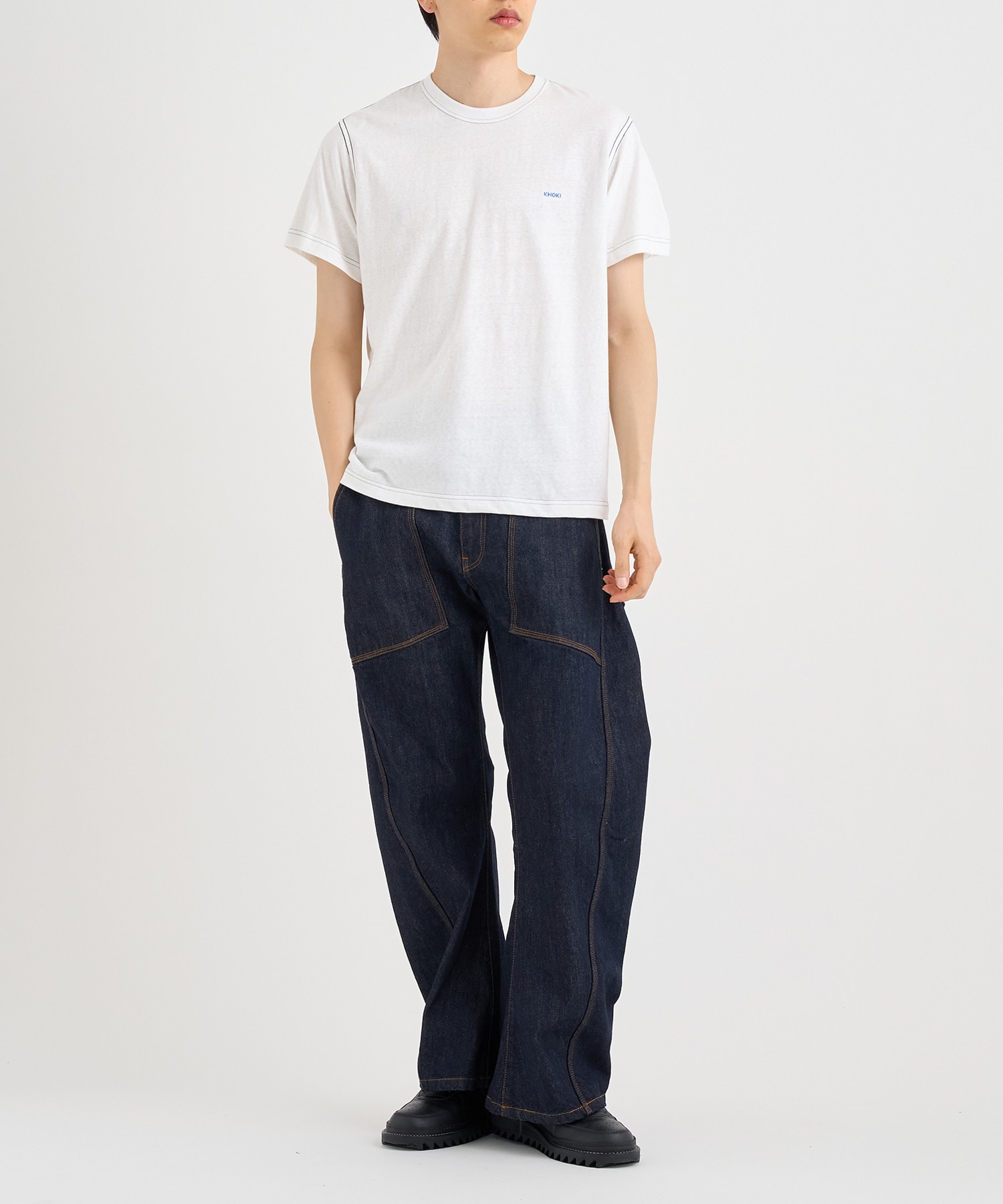 Printed T-shirt KHOKI