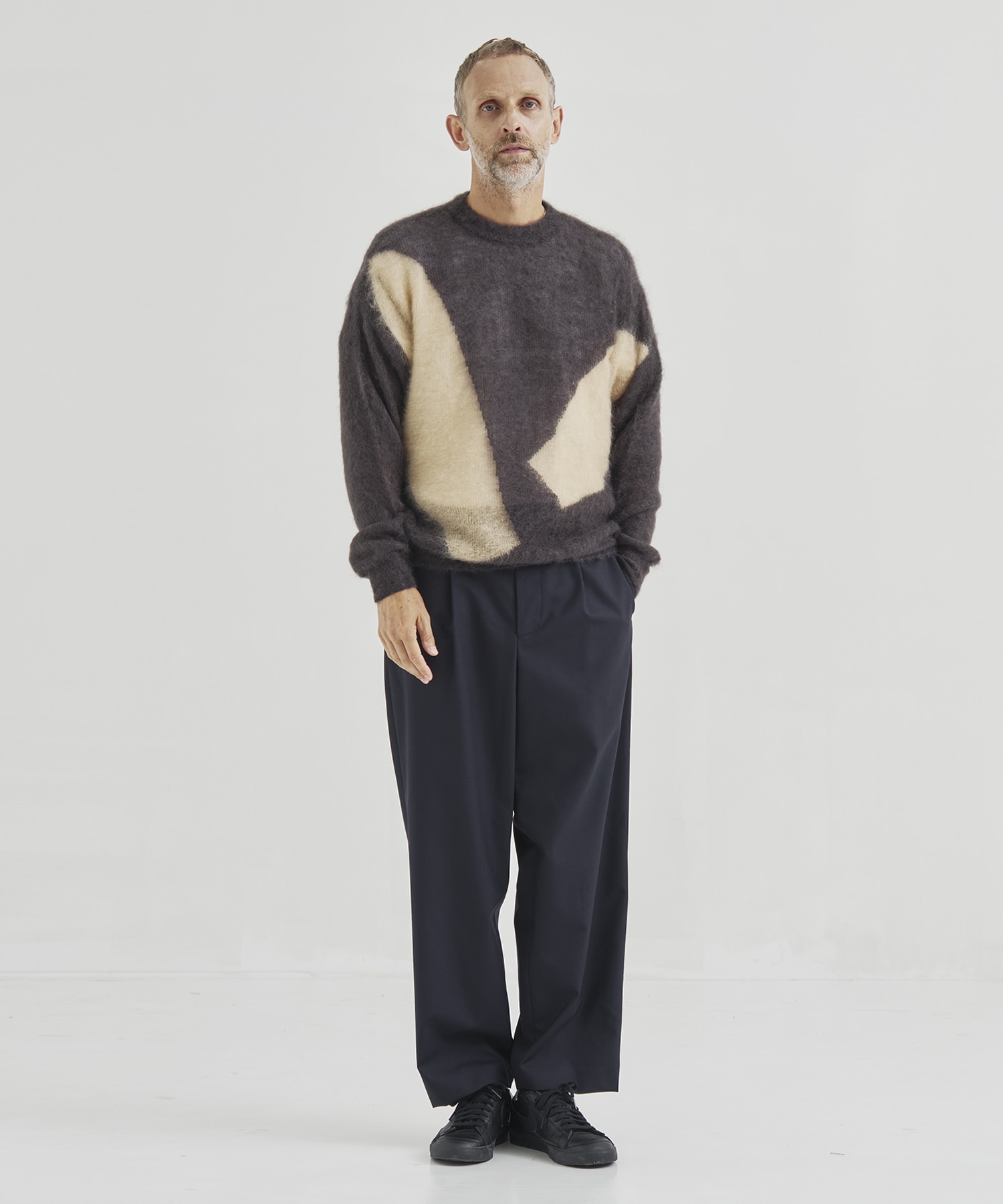 Photogram Intarsia Sweater YOKE