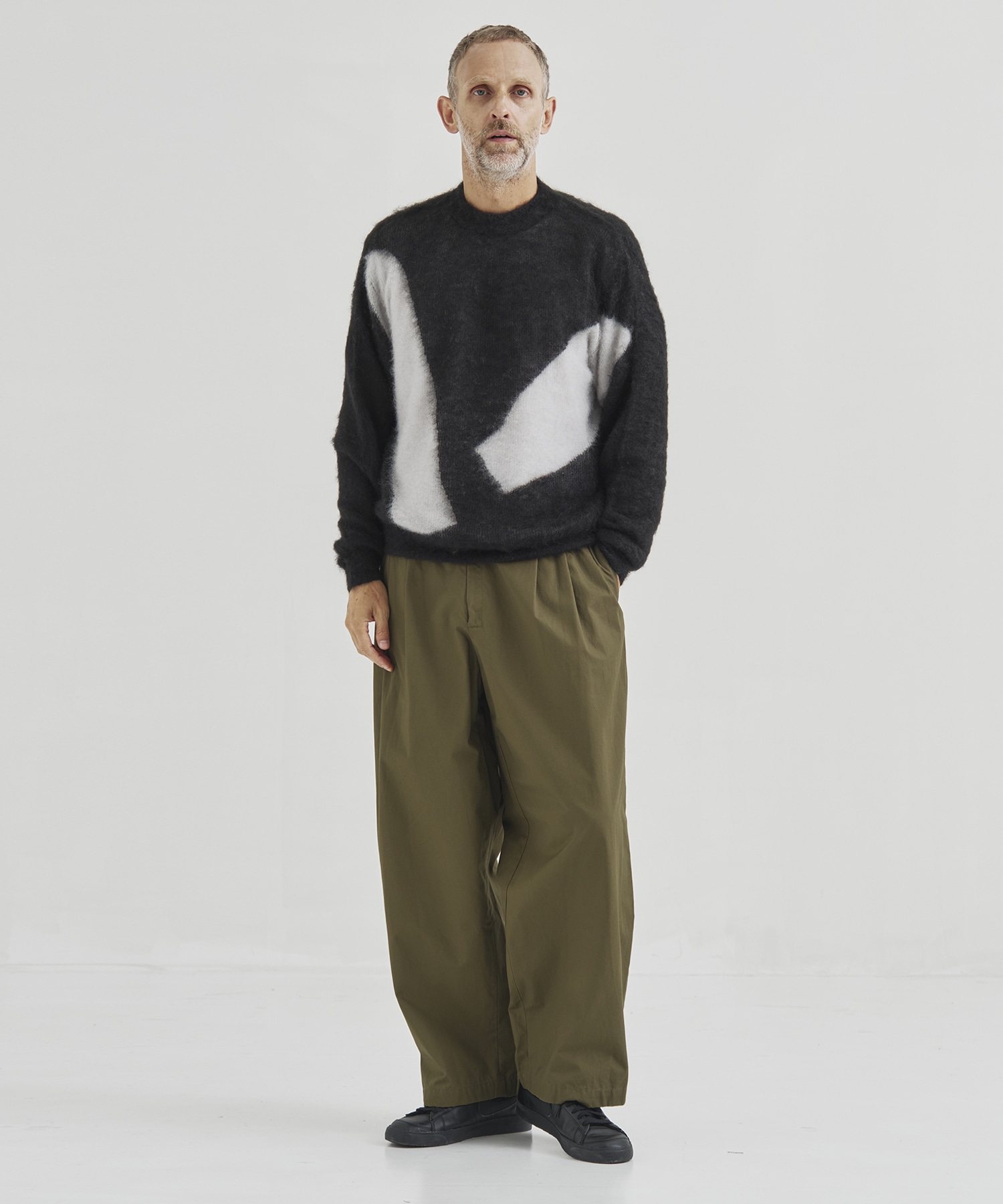 Photogram Intarsia Sweater YOKE