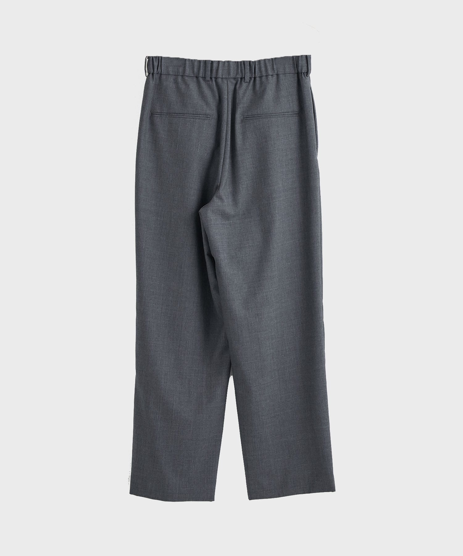 WOOL TORPICAL LOOSE FIT PANTS ATON