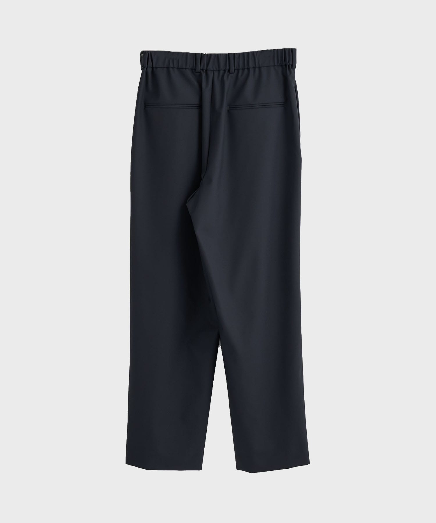 WOOL TORPICAL LOOSE FIT PANTS ATON