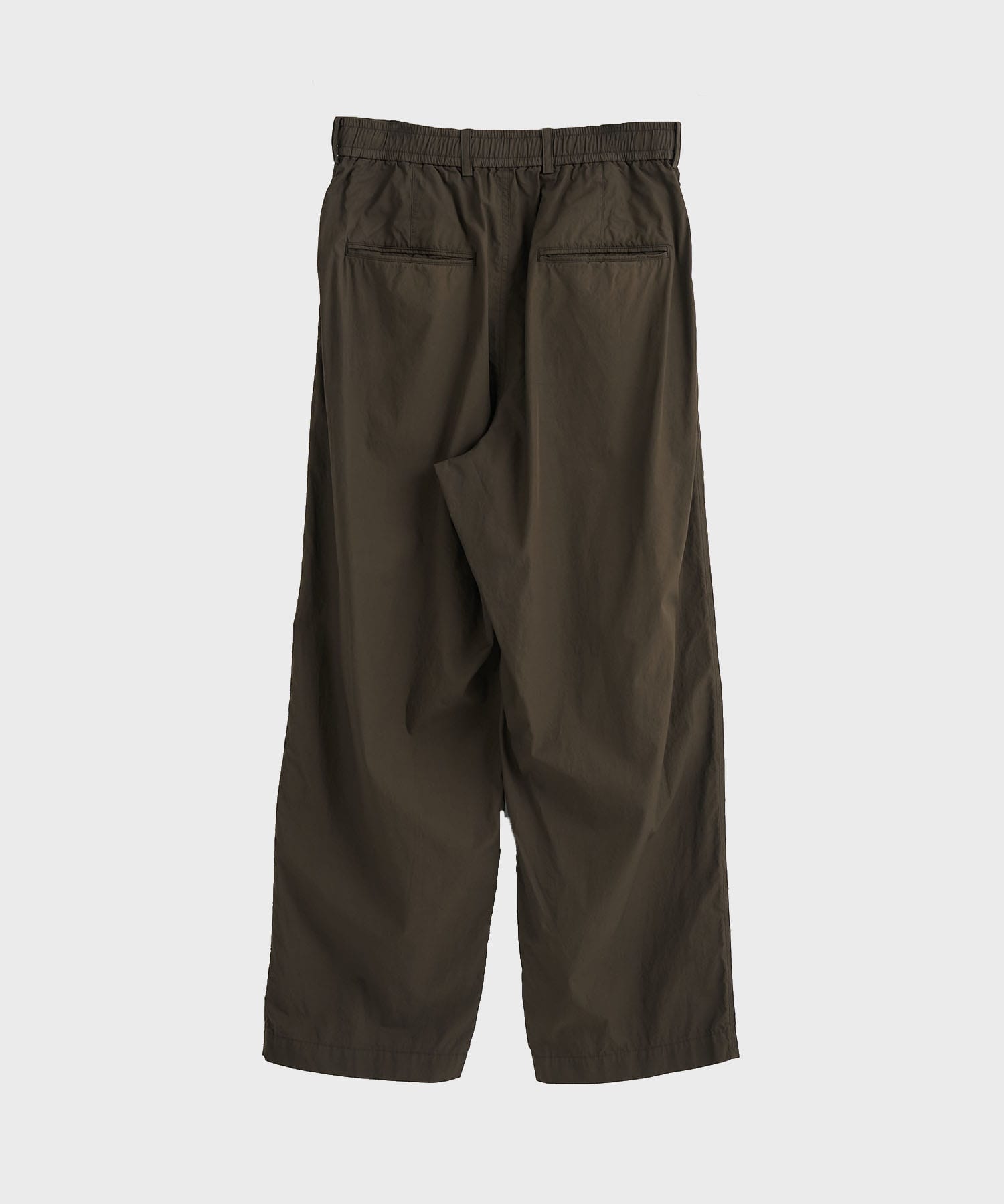 SHRINK COTTON LAWN LOOSE FIT PANTS ATON