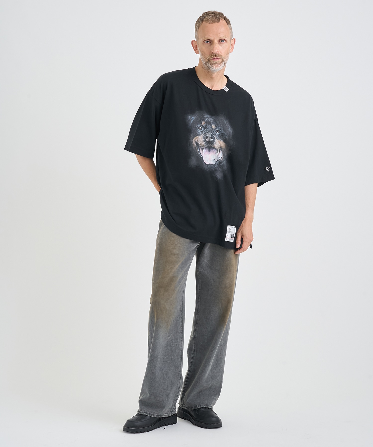 LOOSE DENIM JEANS ssstein
