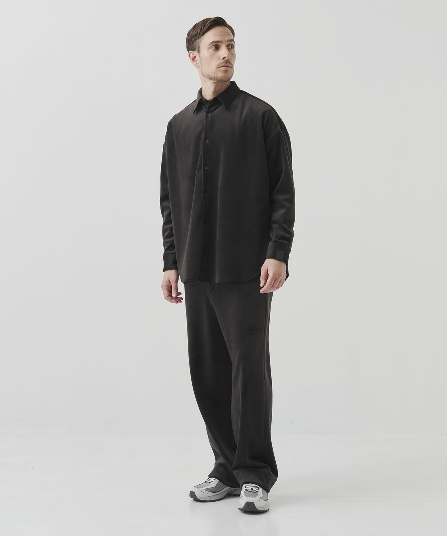 2252-PT20-008 WIDE STRAIGHT TROUSERS N.HOOLYWOOD