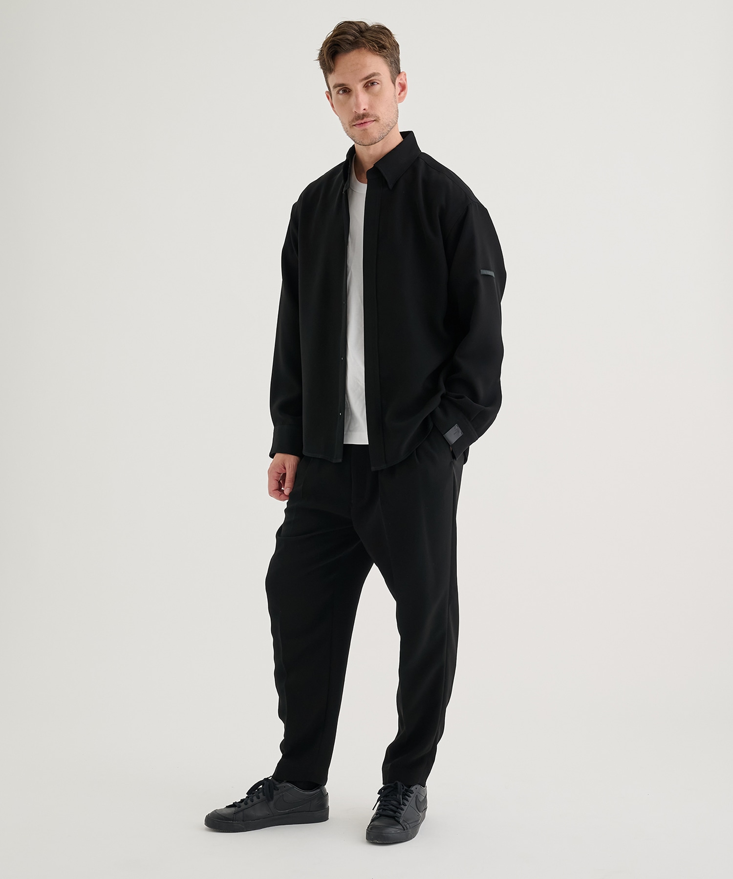 PT07-095 WIDE TAPERED PANTS | N.HOOLYWOOD