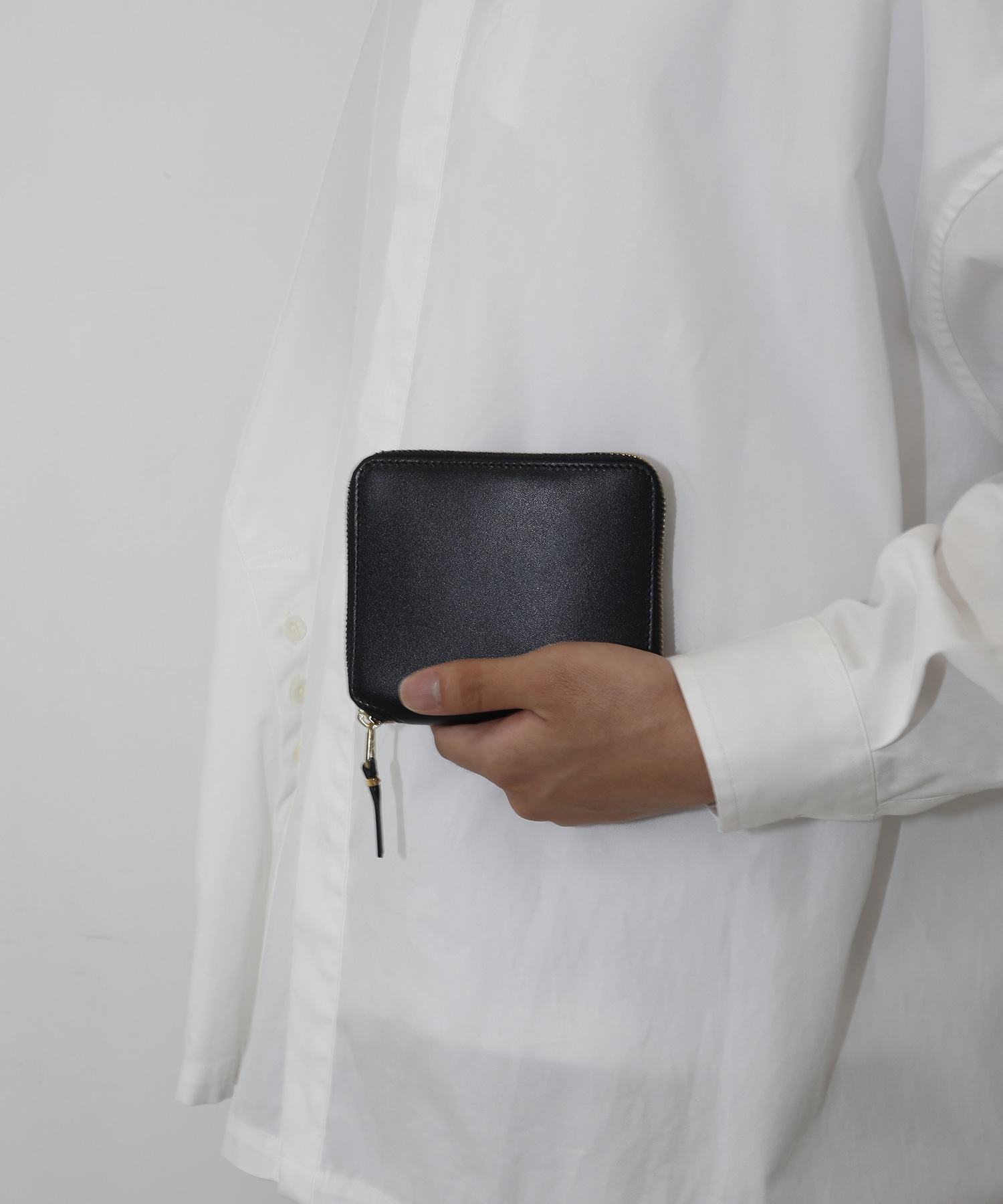 CLASSIC LEATHER LINE FOLD ZIP WALLET Wallet Comme des Garcons