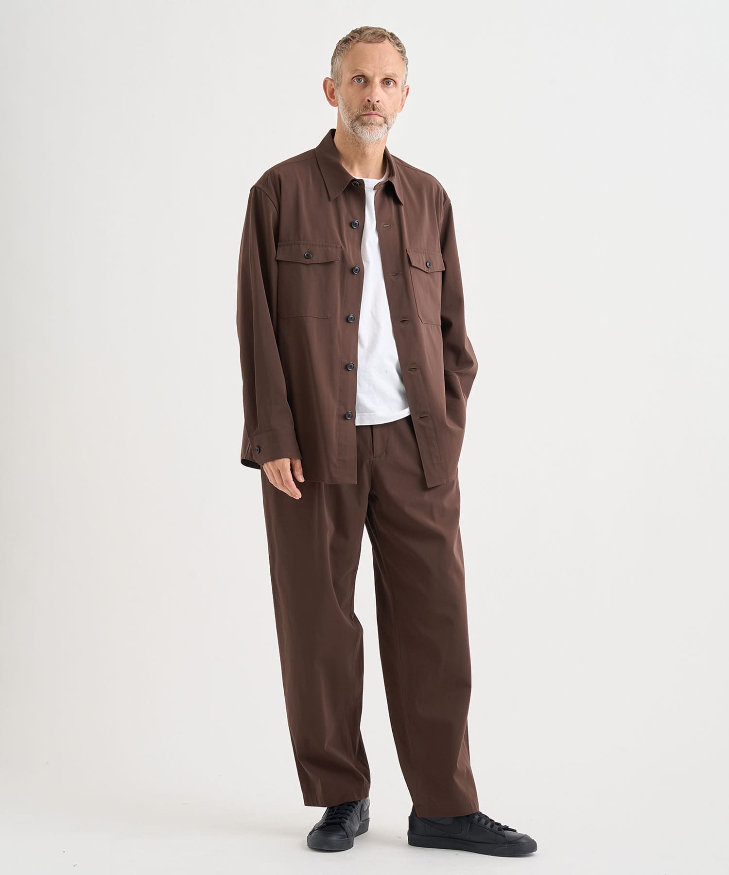 BELTED TAPERED PANTS IRENISA