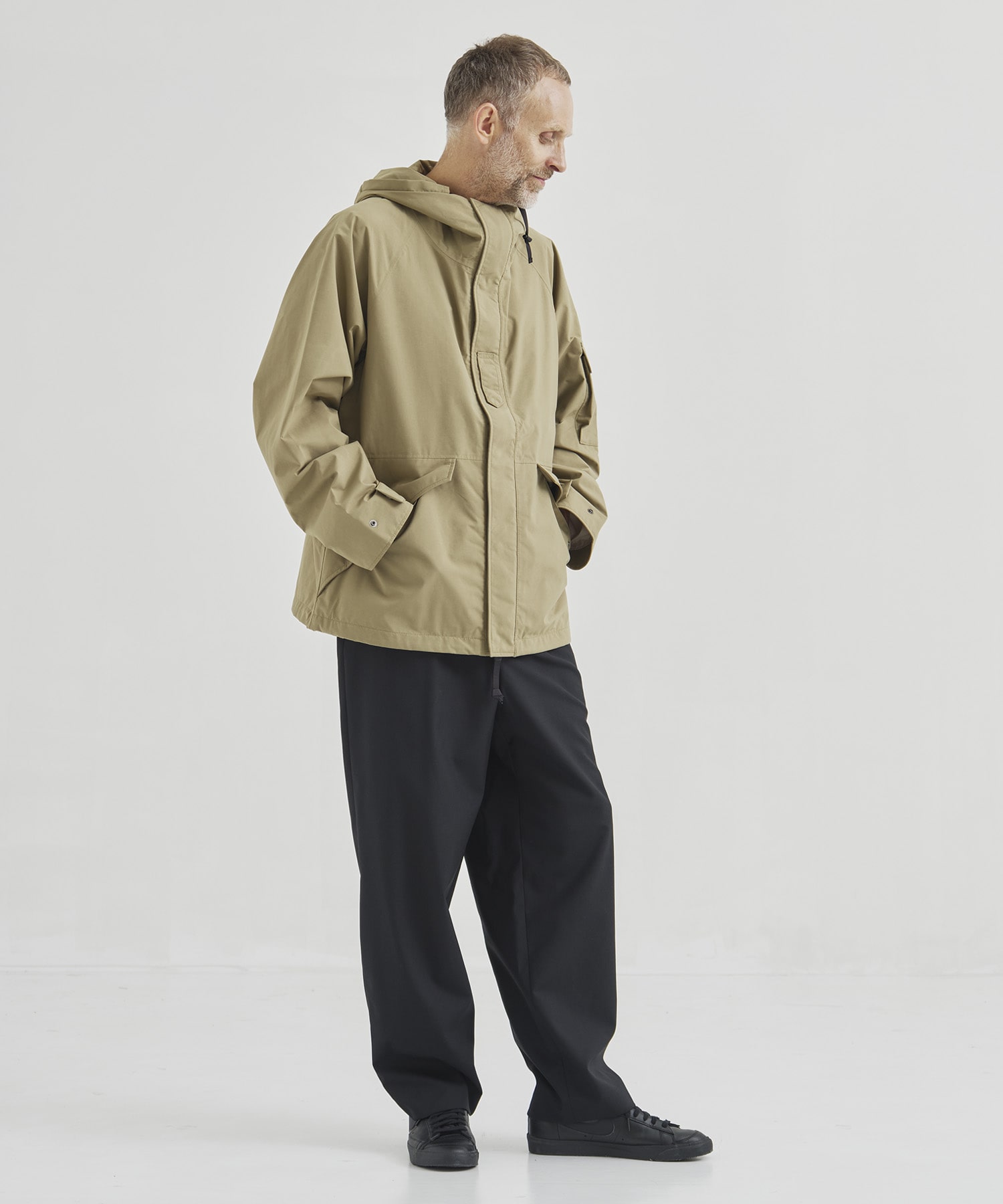 2L NYLON GORE-TEX Cruiser Jacket nanamica