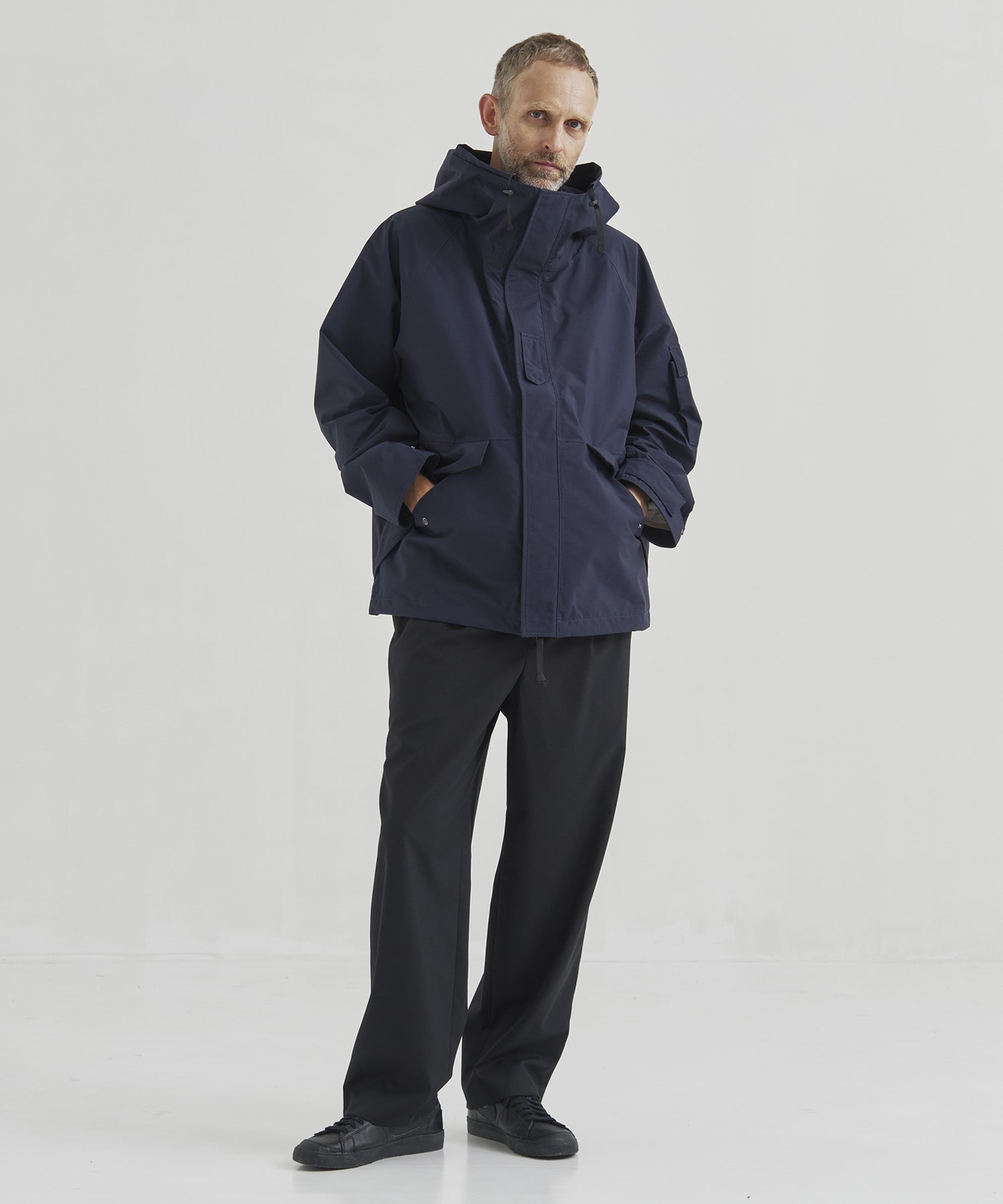 2L NYLON GORE-TEX Cruiser Jacket nanamica