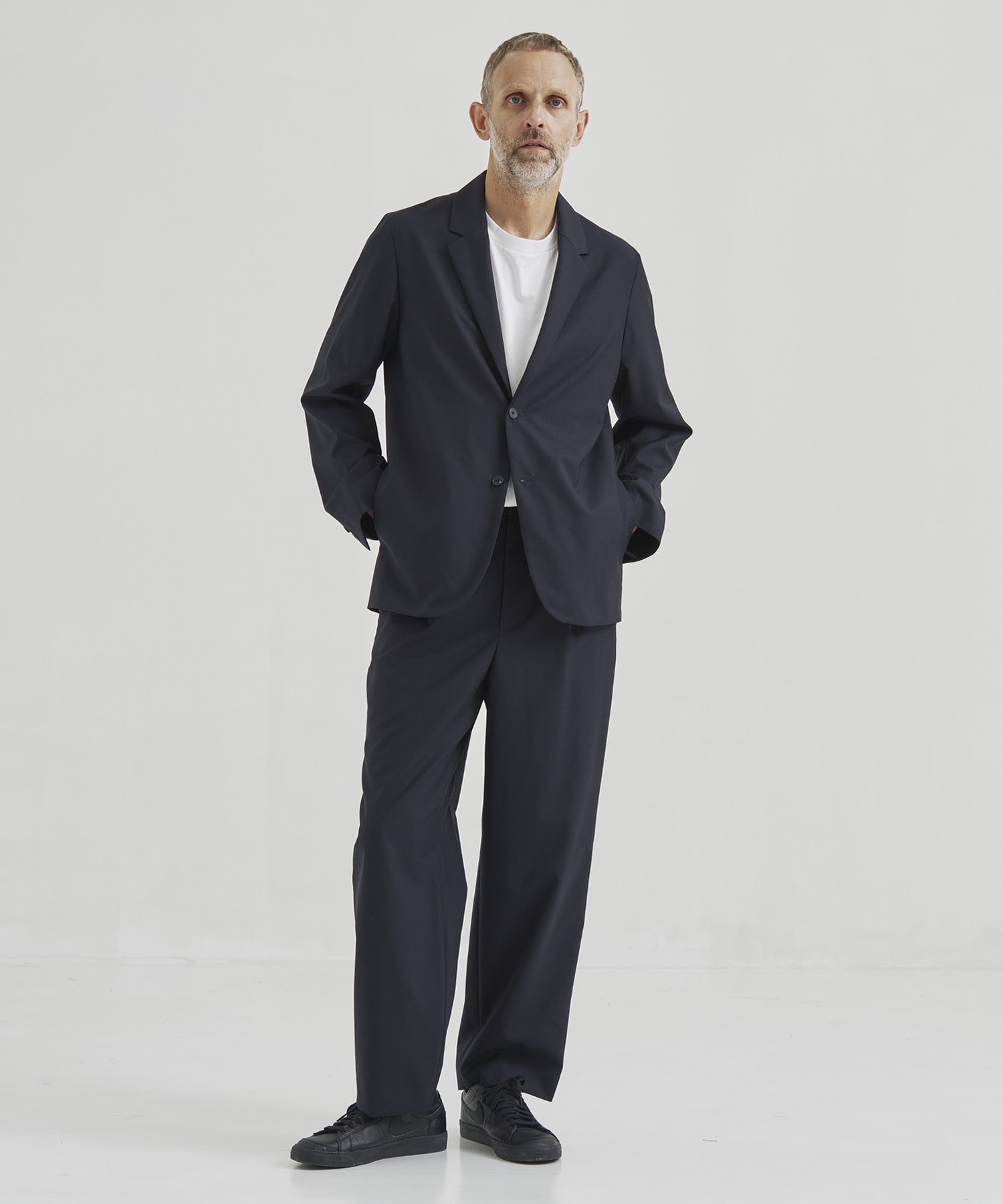 WOOL TORPICAL TAILORED JACKET ATON