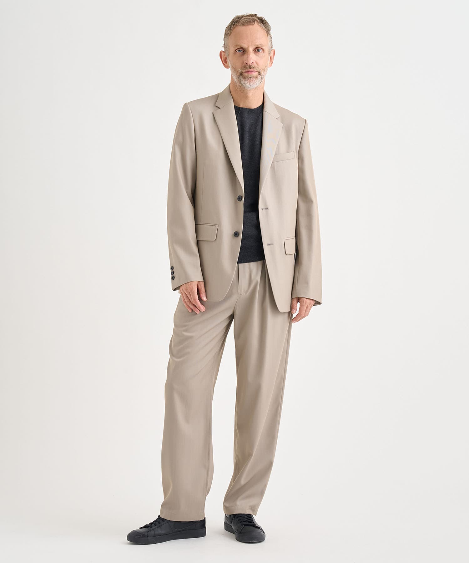 NOTCHED LAPEL SINGLE JAKET IRENISA