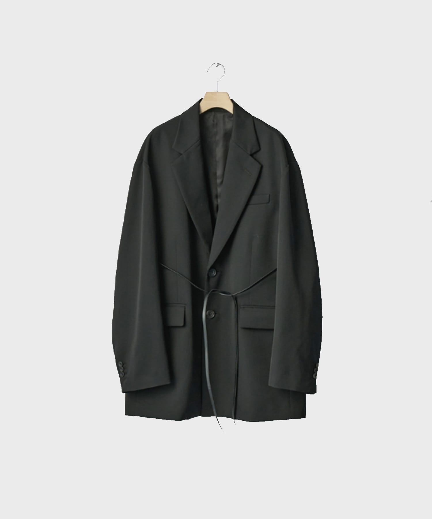OVERSIZED SINGLE BREASTED LONG JACKET ssstein