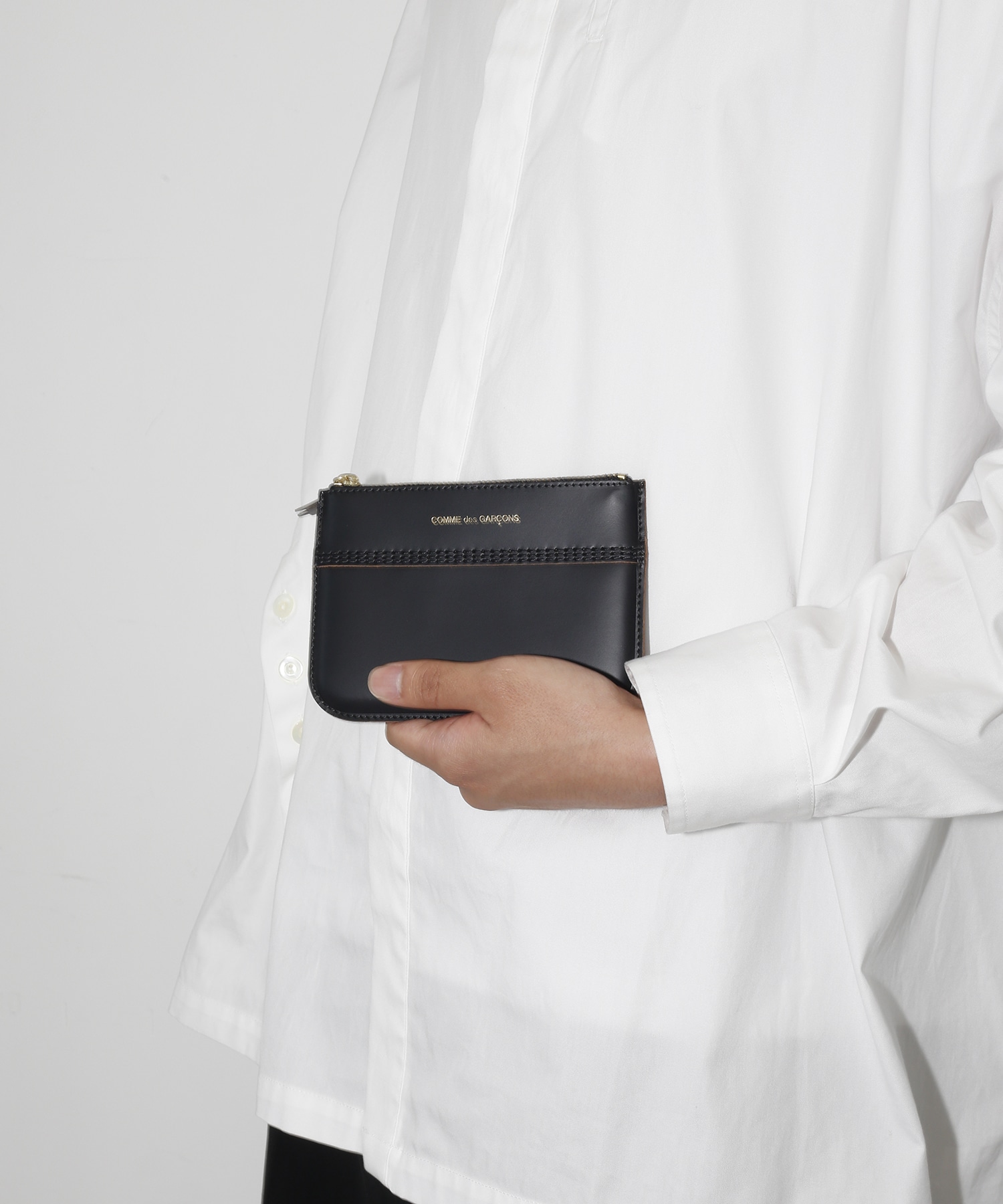 TRIPLE STITCH ZIP CASE Wallet Comme des Garcons