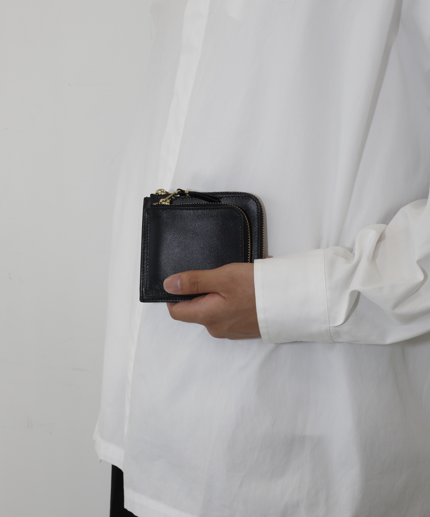OUTSIDE POCKET L SHAPED ZIP WALLET Wallet Comme des Garcons