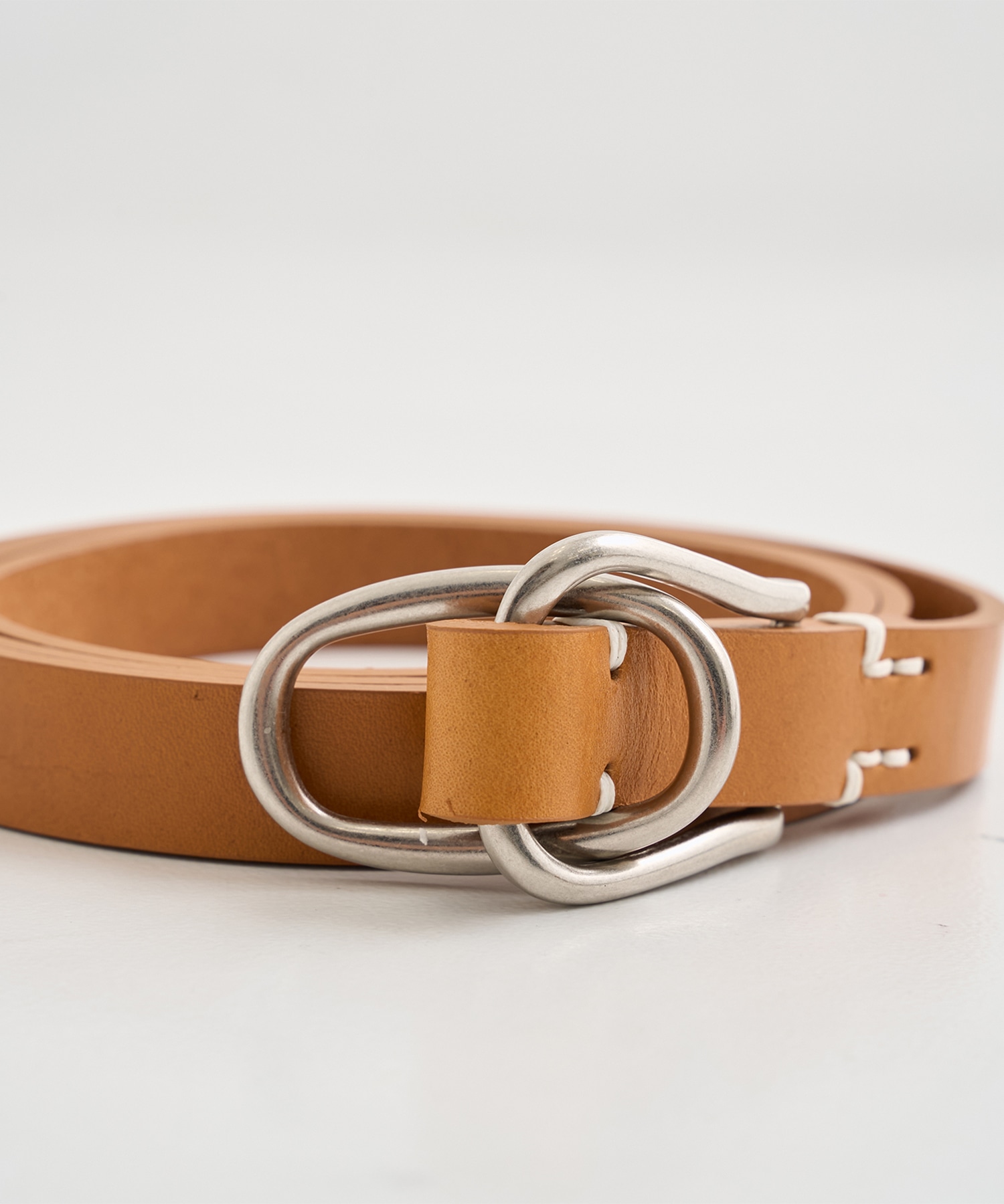 Double Buckel Leather Belt YOKE