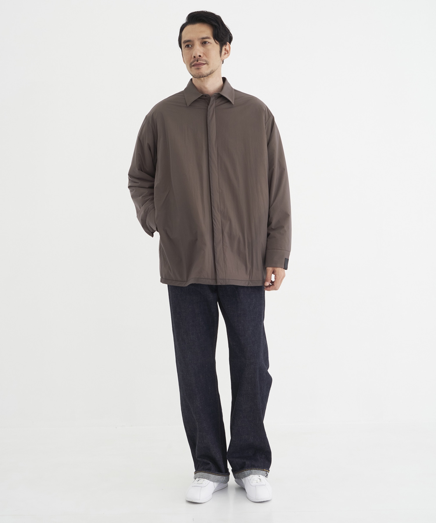 2252-BL20-003 PADDED OVERSHIRT N.HOOLYWOOD