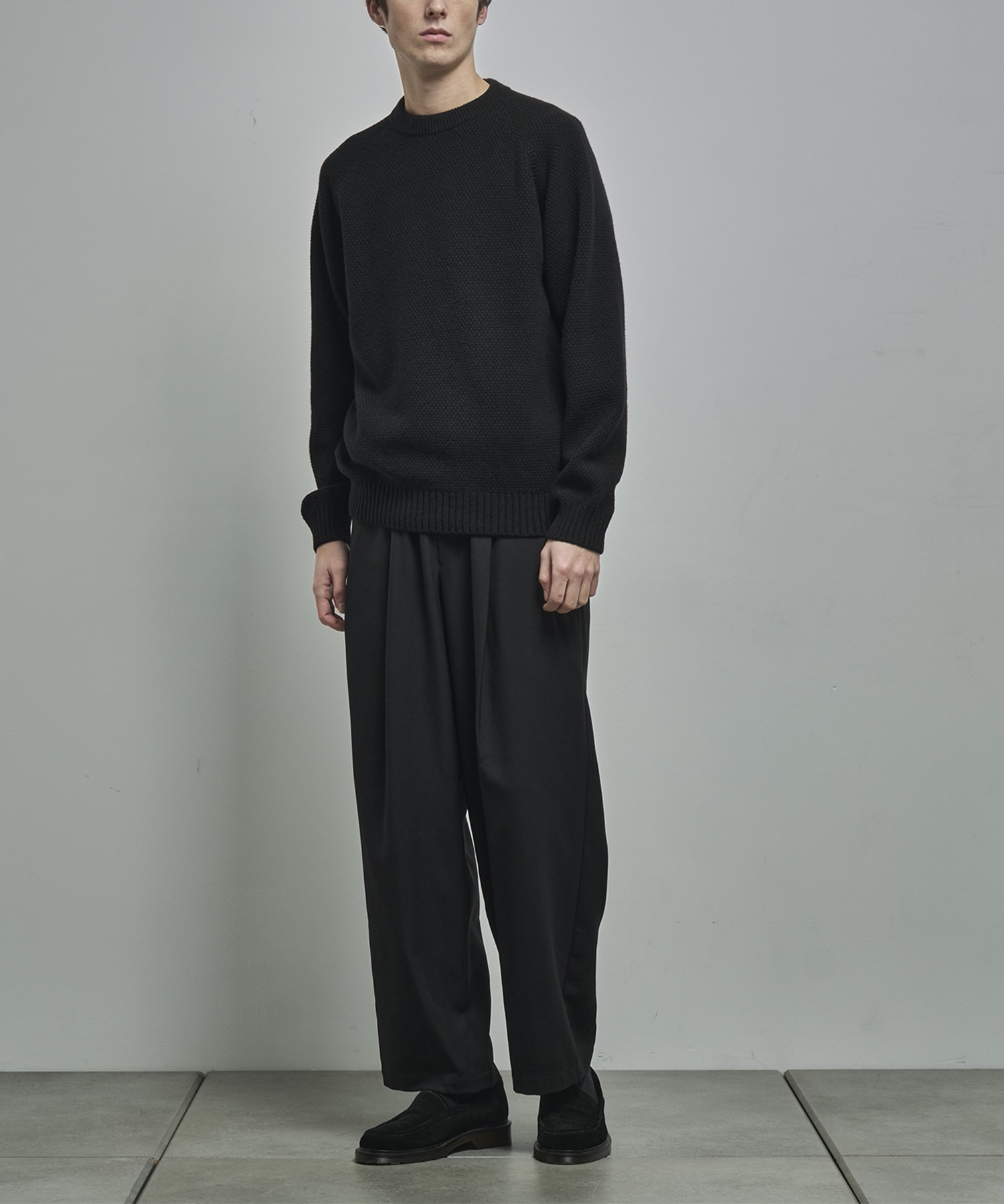 LAMBS WOOL CREWNECK SWEATER ATON