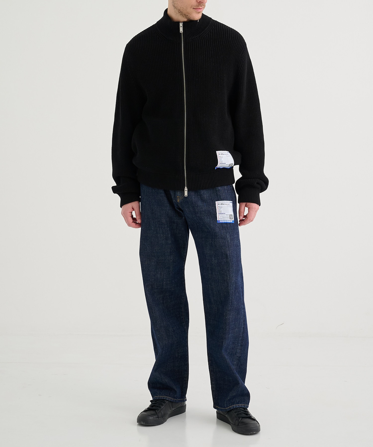 COTTON HIGH DENSITY DRIVERS KNIT Maison MIHARA YASUHIRO