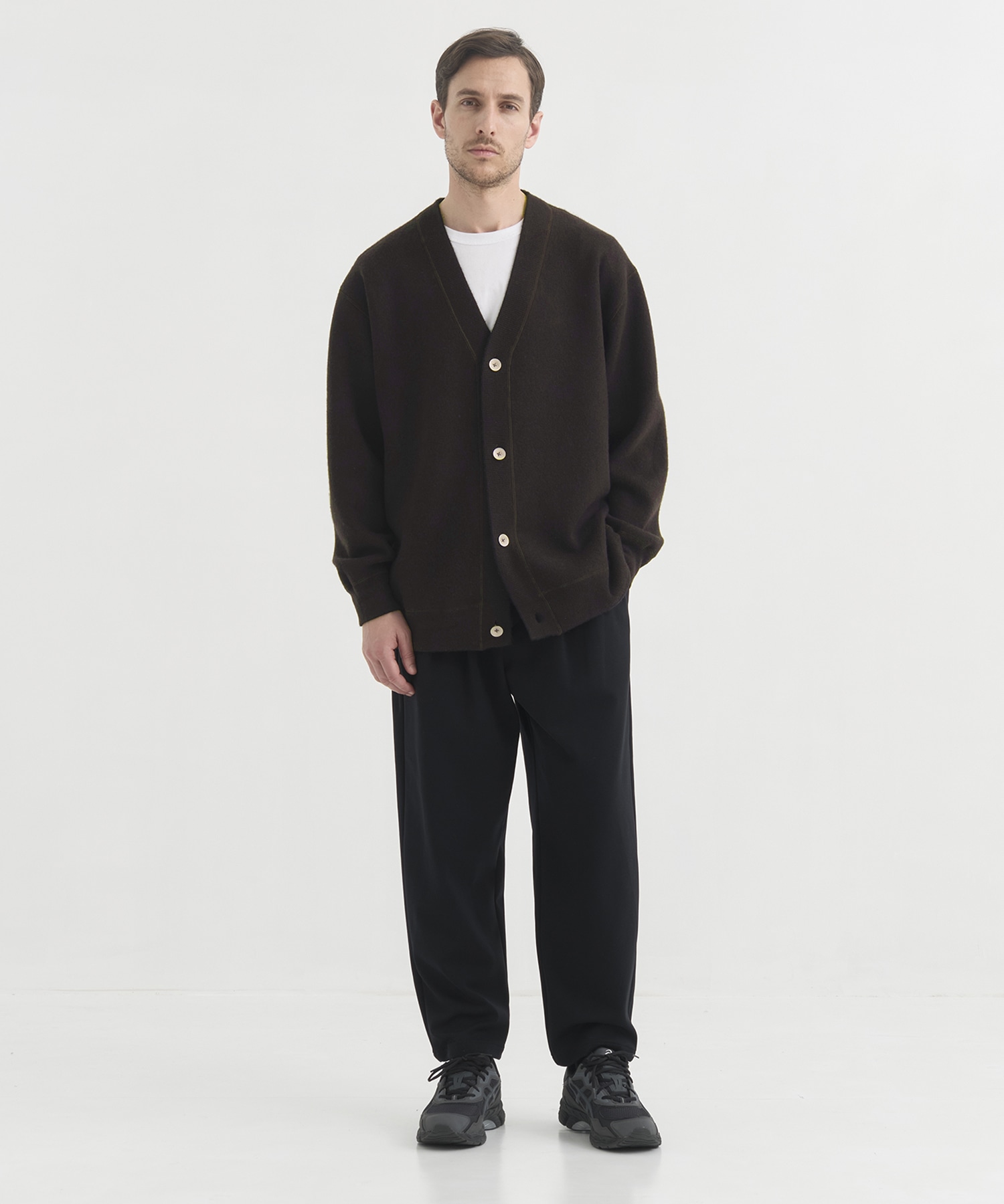 【MENS】CASHMERE REVERSIBLE CARDIGAN CASHMERE CASHMERE