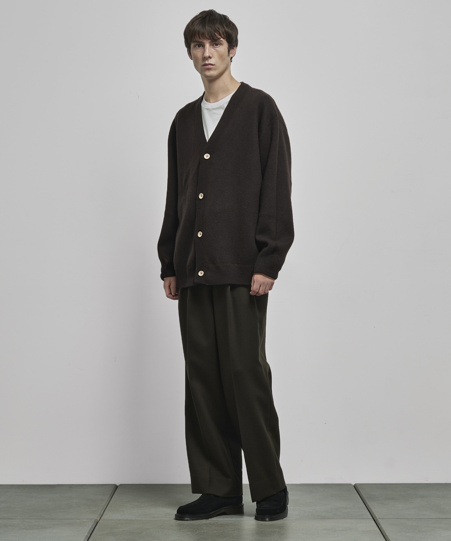 【MENS】CASHMERE REVERSIBLE CARDIGAN CASHMERE CASHMERE