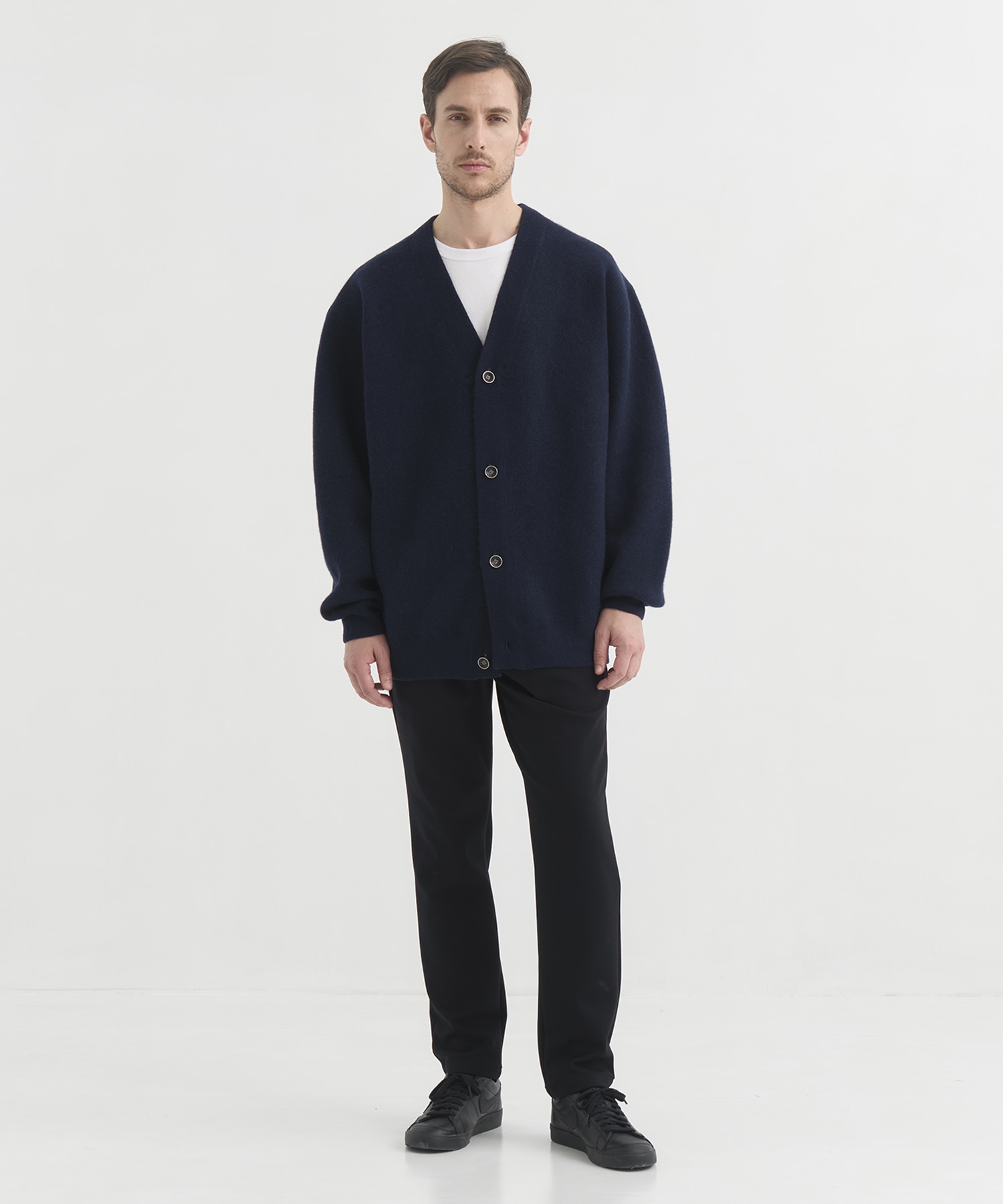 【MENS】CASHMERE REVERSIBLE CARDIGAN CASHMERE CASHMERE