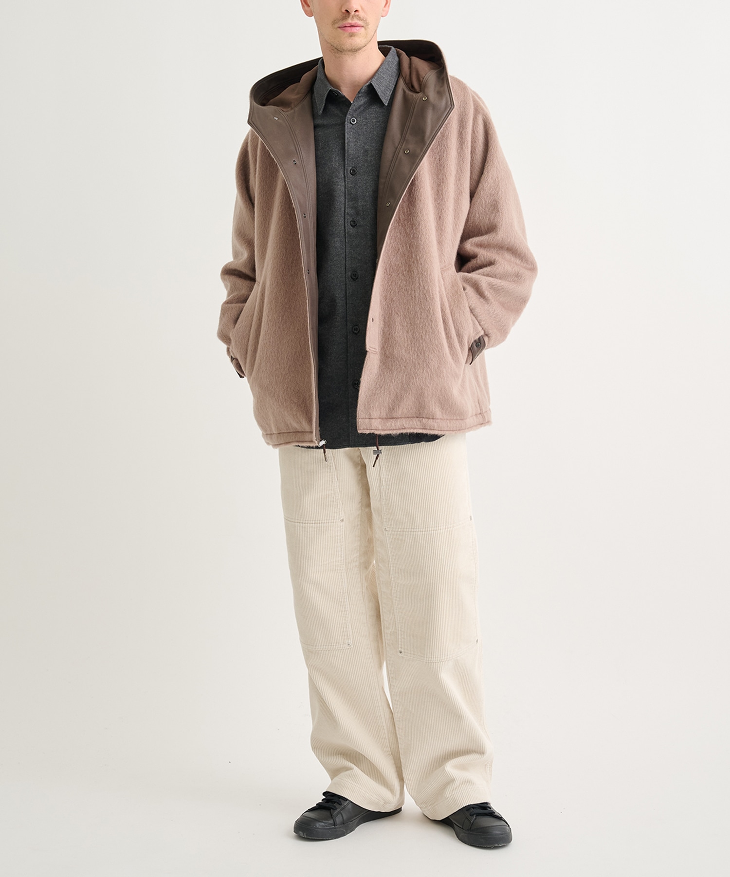 別注WOOL HOODED PARKA IRENISA