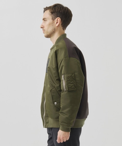 別注NYLON LAYERED BLOUSON 