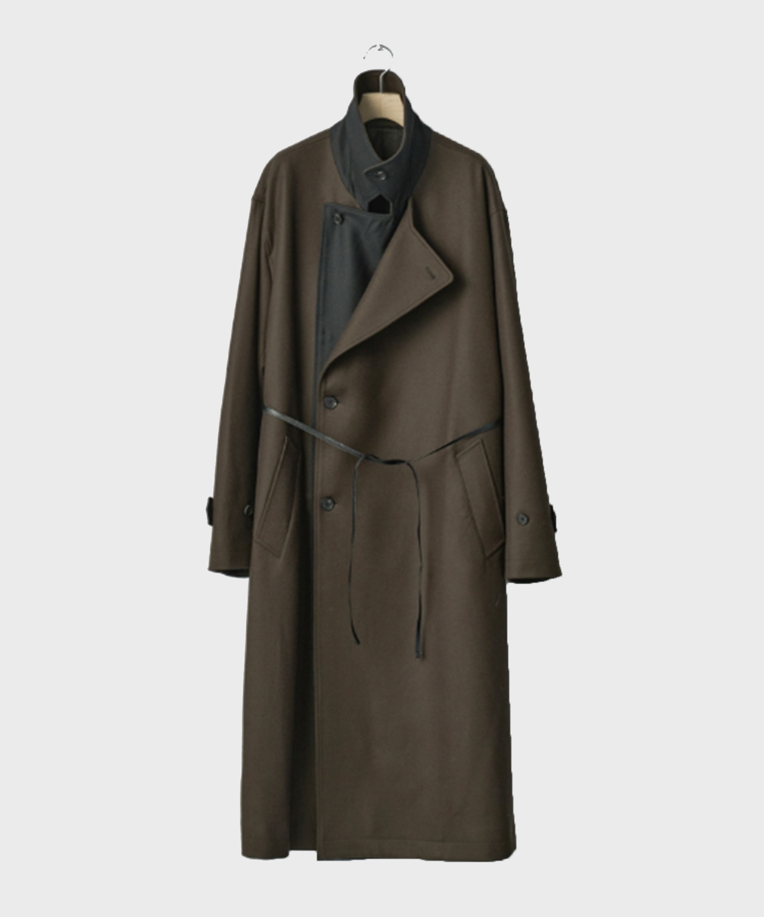 DOUBLE LAPELED DOUBLE BREASTED COAT ssstein
