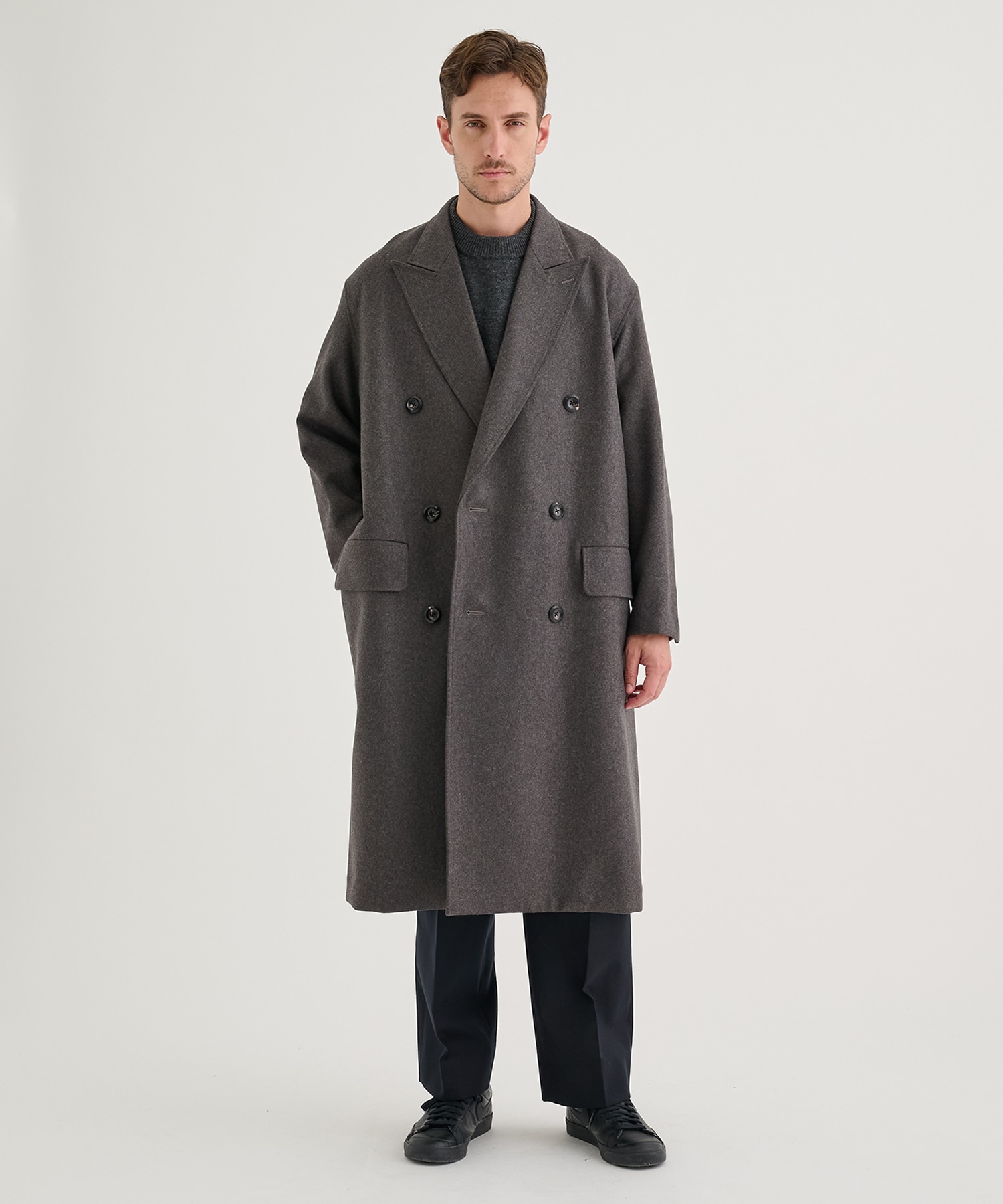 THE DOUBLE PEAKED EASY COAT THE RERACS