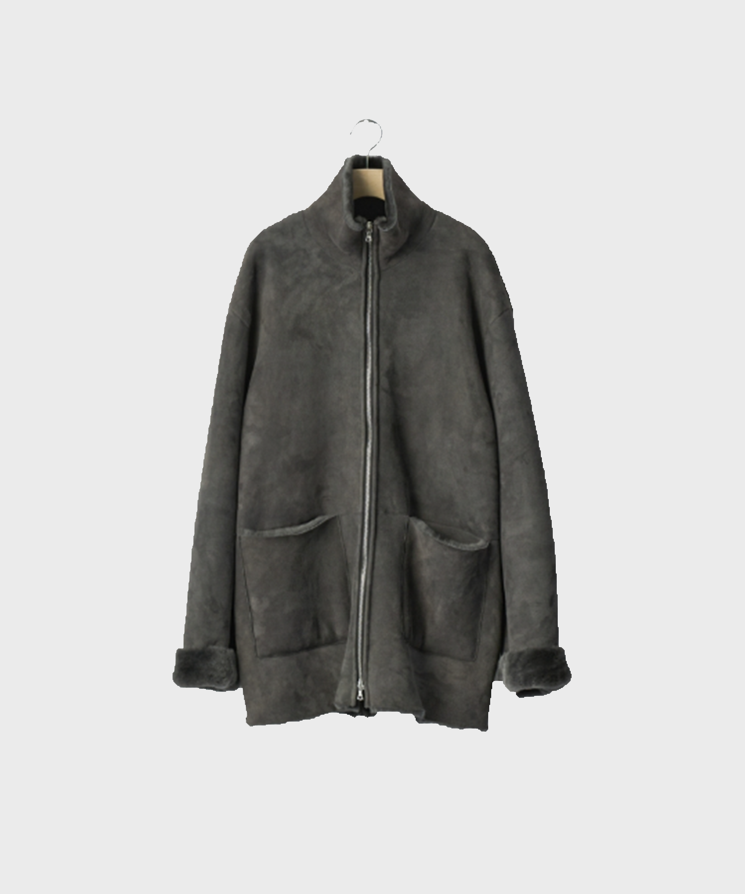 CUT-OFF MOUTON JACKET ssstein