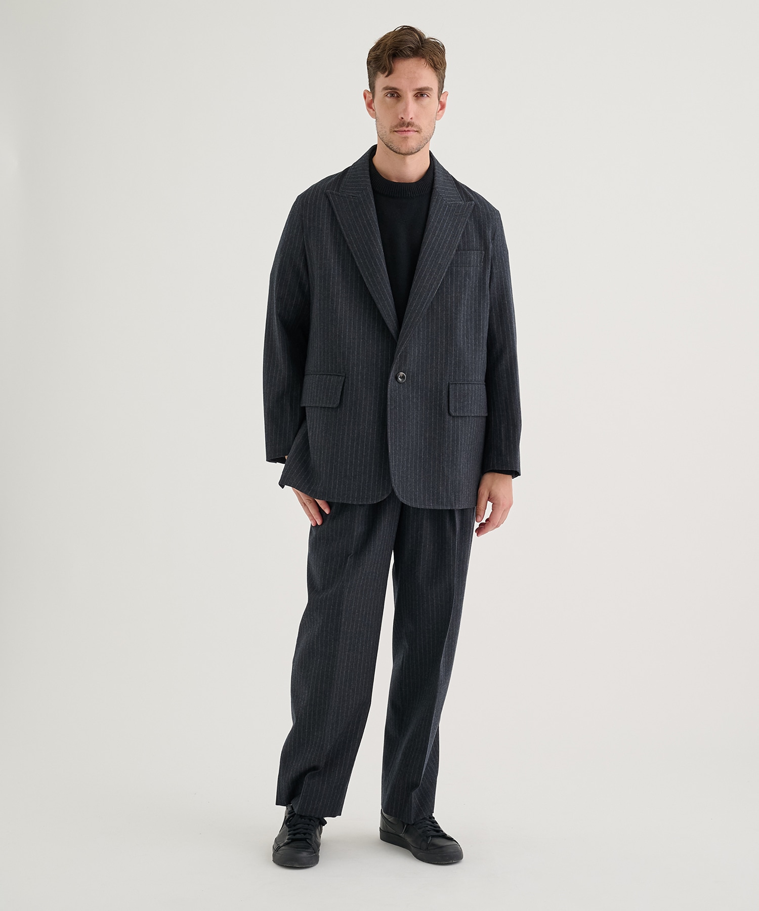 THE PEAKED LAPEL EASY JACKET THE RERACS