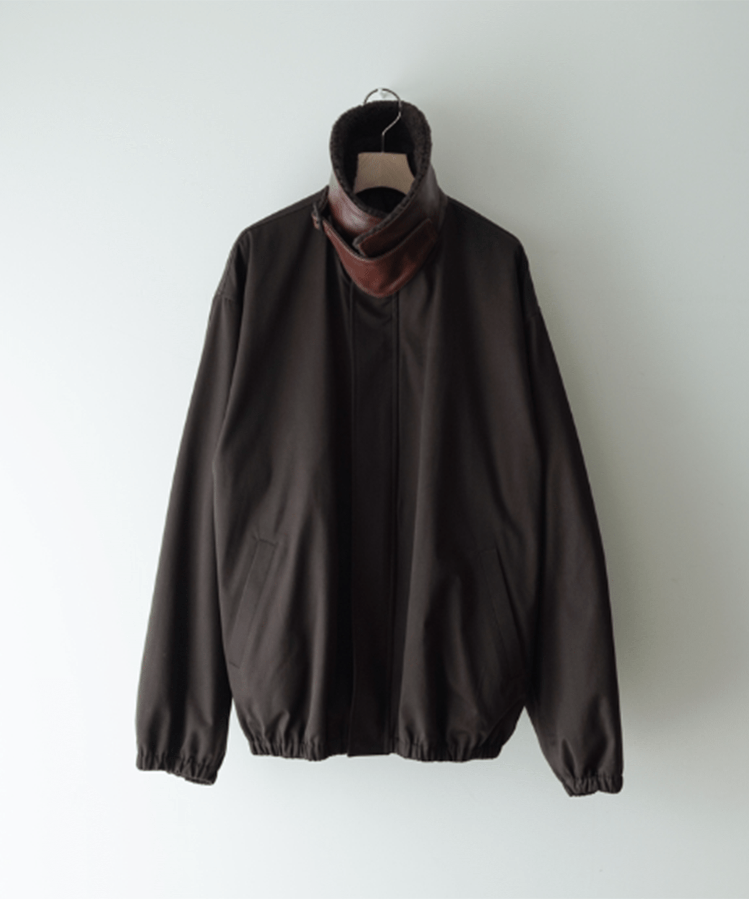 MOUTON COLLAR PADDED JACKET ssstein