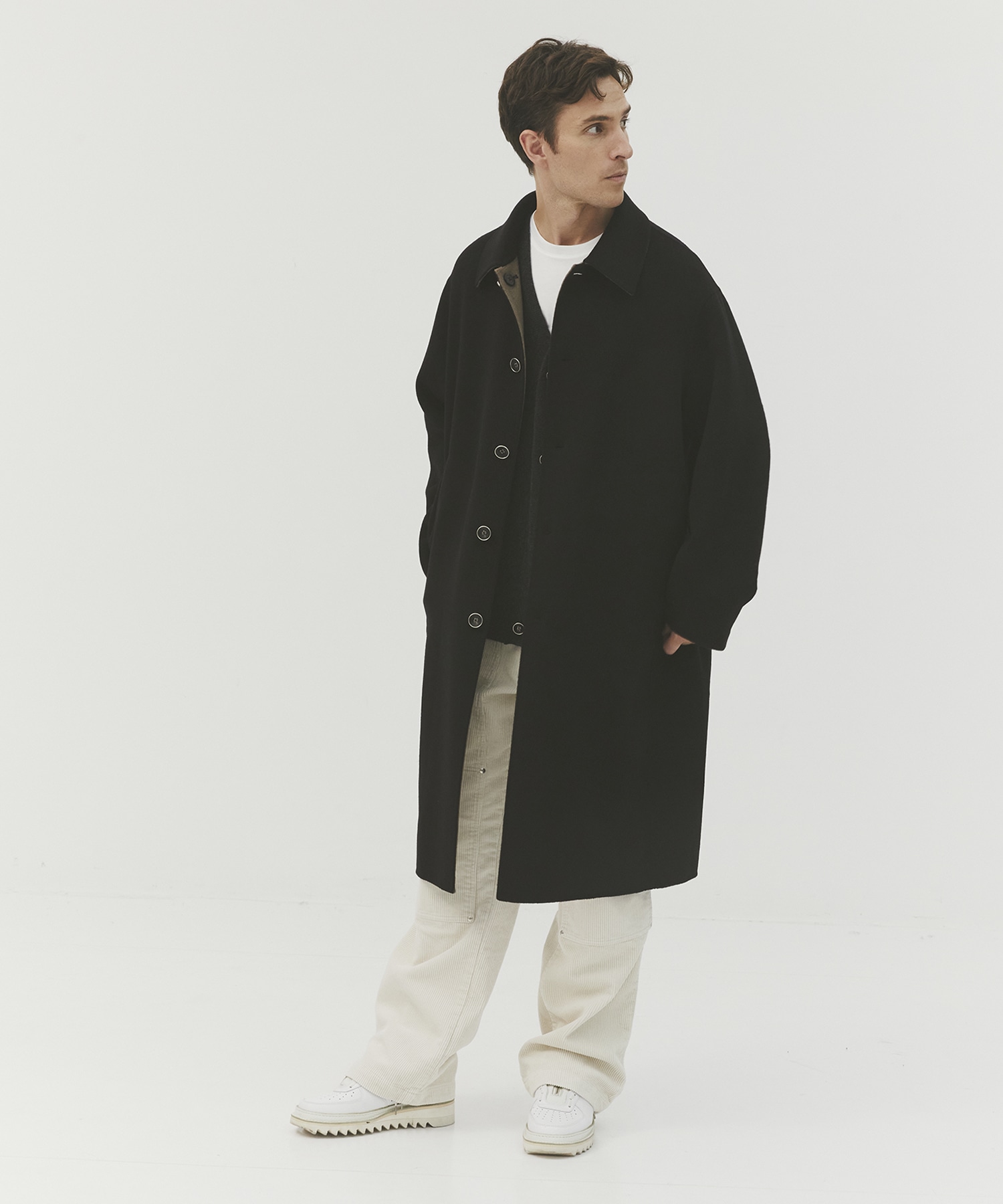 CASHMERE REVERSIBLE OVER COAT 