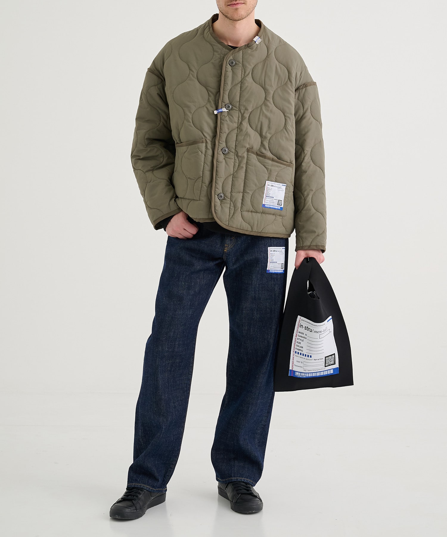 MILAN RIB SHOP BAG Maison MIHARA YASUHIRO