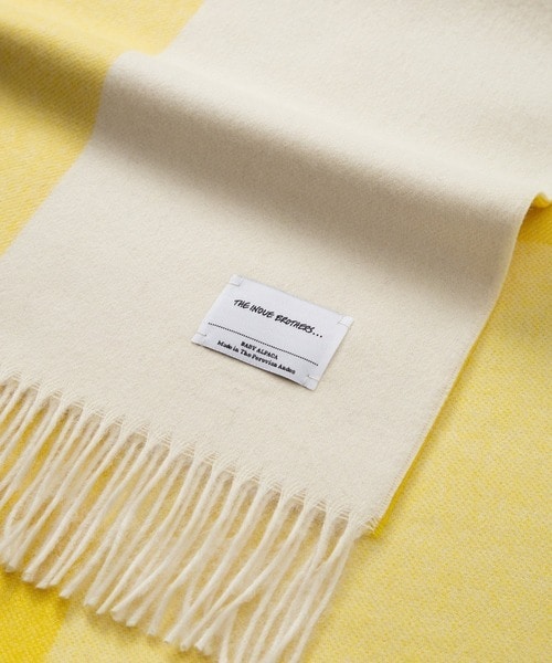 Brushed Scarf Block THE INOUE BROTHERS...