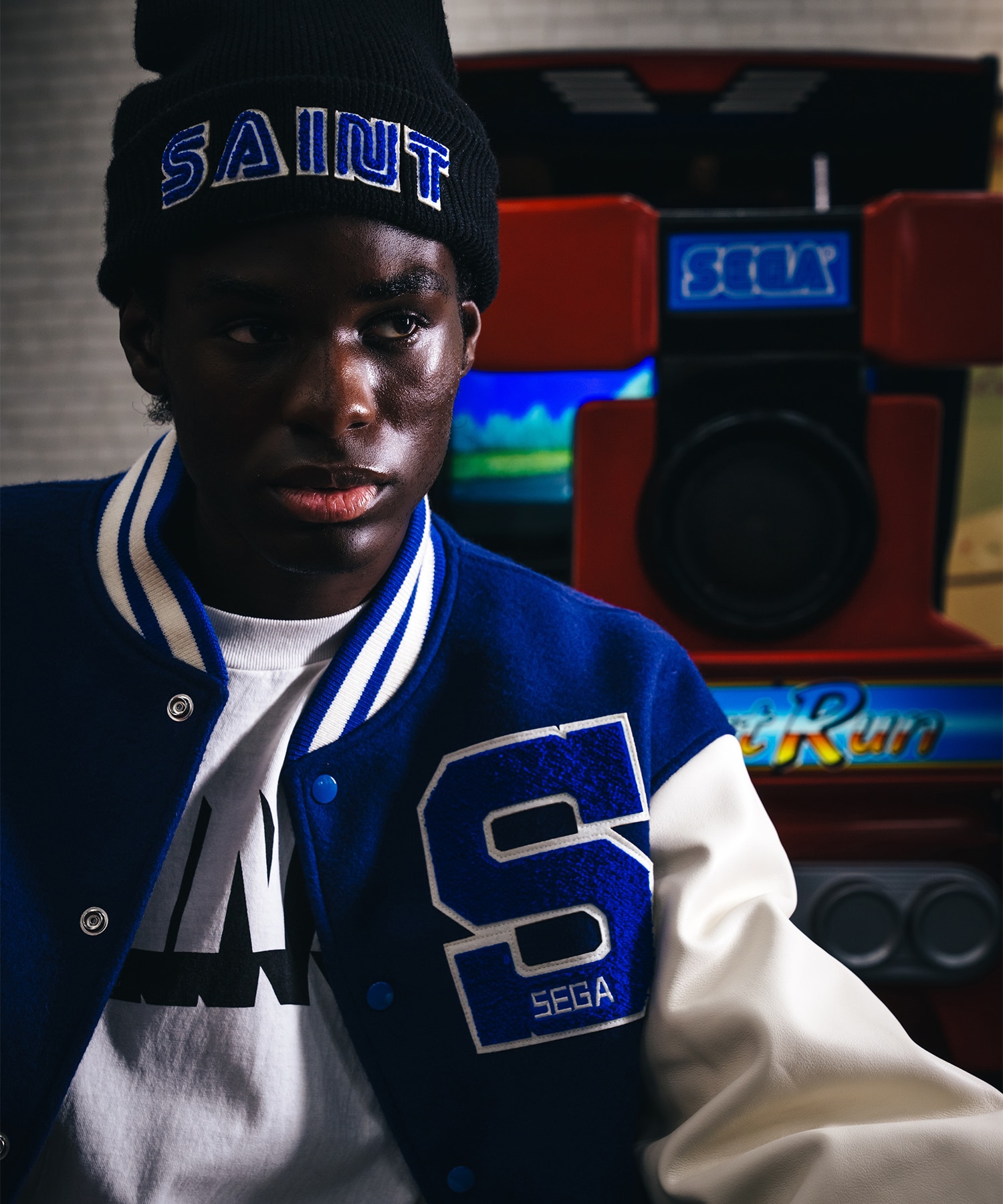 SM-HR1-0000-C65 KNIT CAP SAINT MXXXXXX