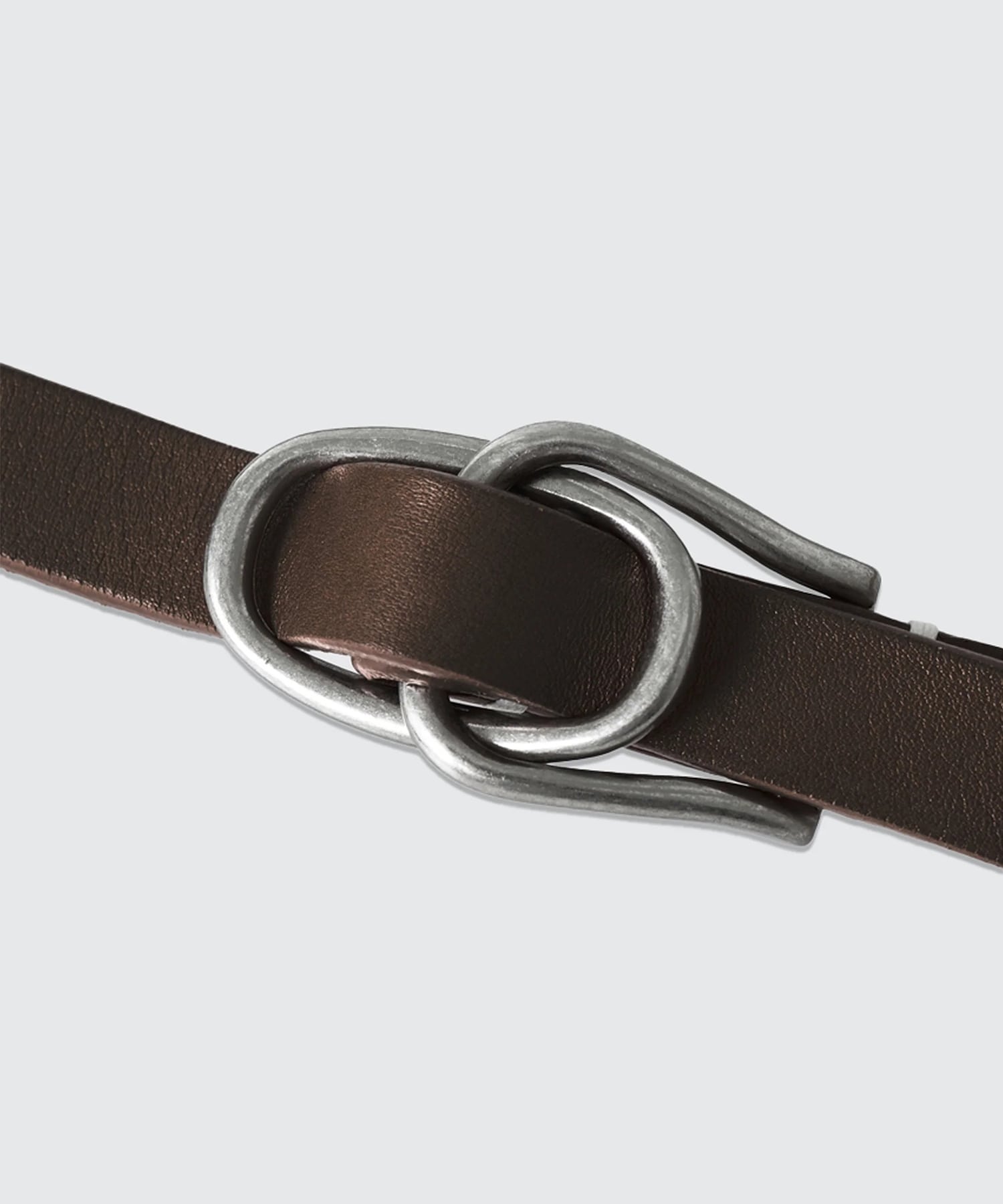 Double Buckel Leather Belt YOKE