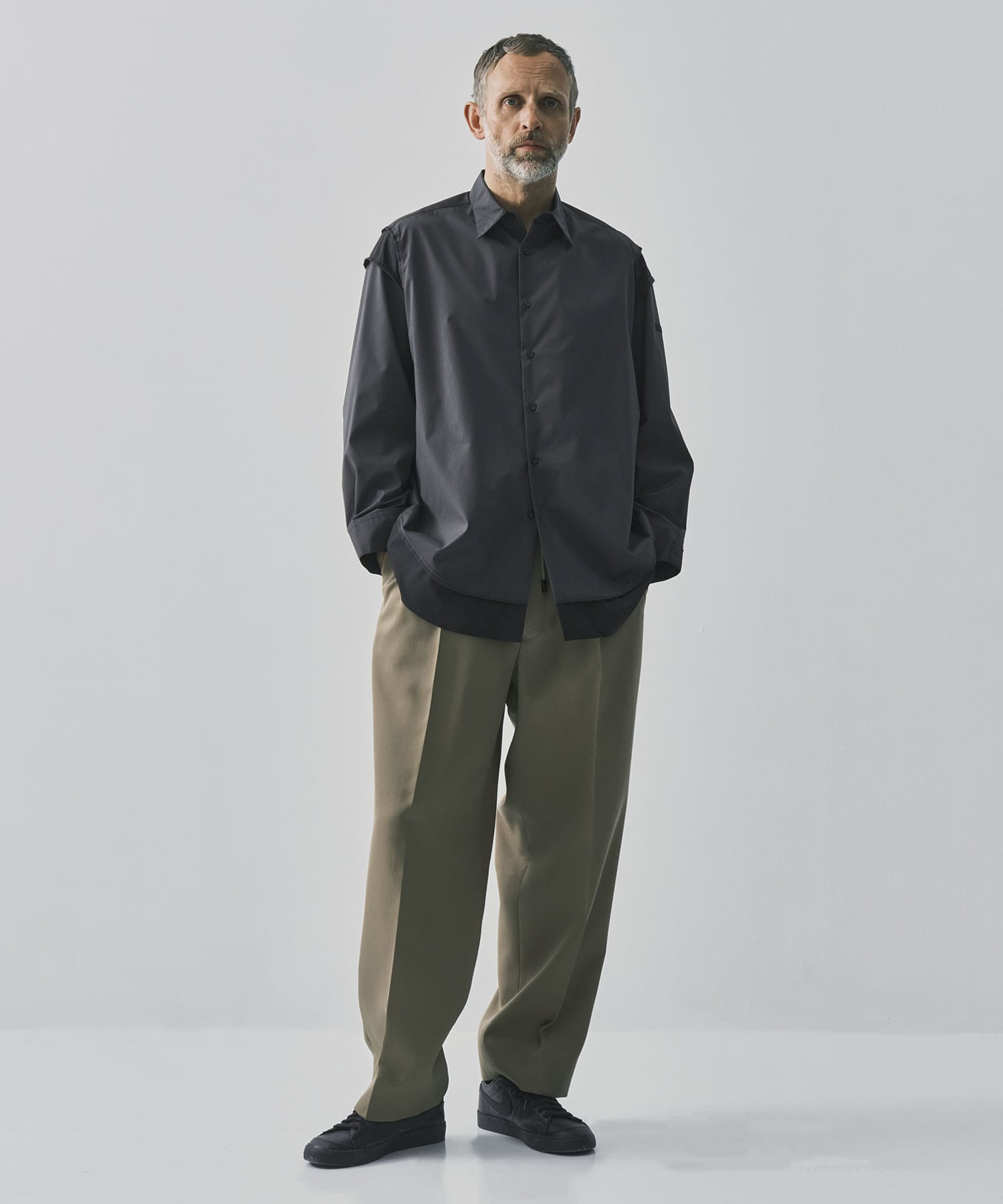 別注切替シャツ N.HOOLYWOOD