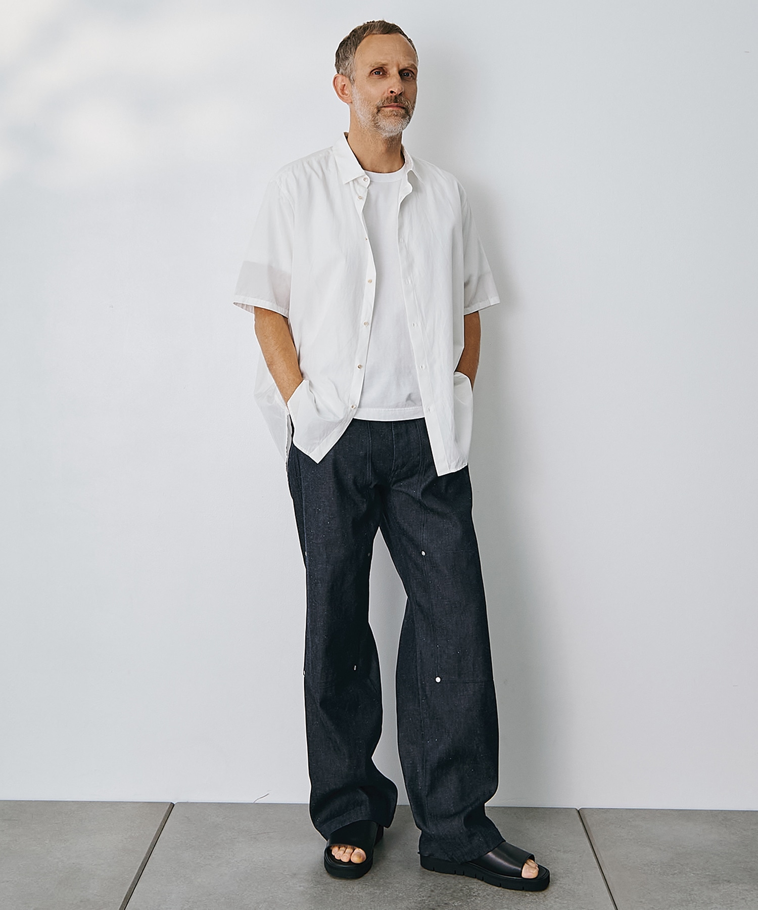 別注NEW CLASSIC WORK JEANS INDIGO LINEN TANAKA