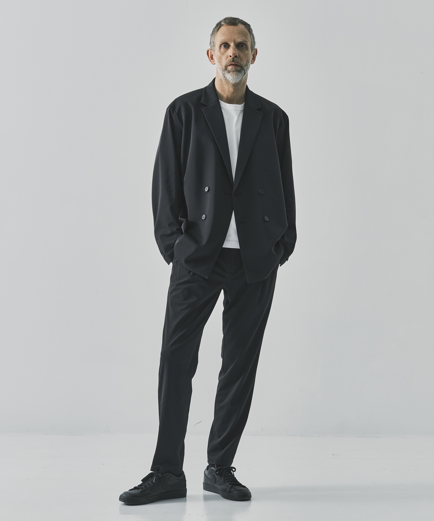 Light Matte Stretch Jersey Double Jacket THE TOKYO