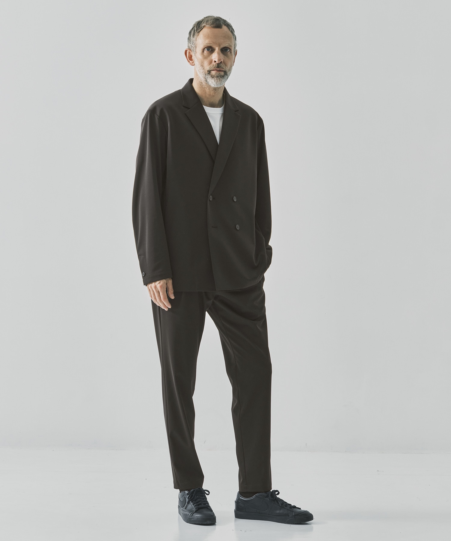 Light Matte Stretch Jersey Double Jacket THE TOKYO