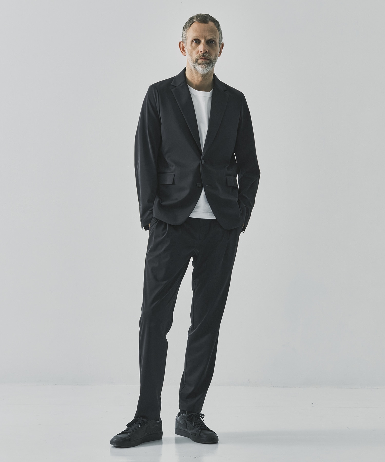 Light Matte Stretch Jersey Shape Jacket THE TOKYO