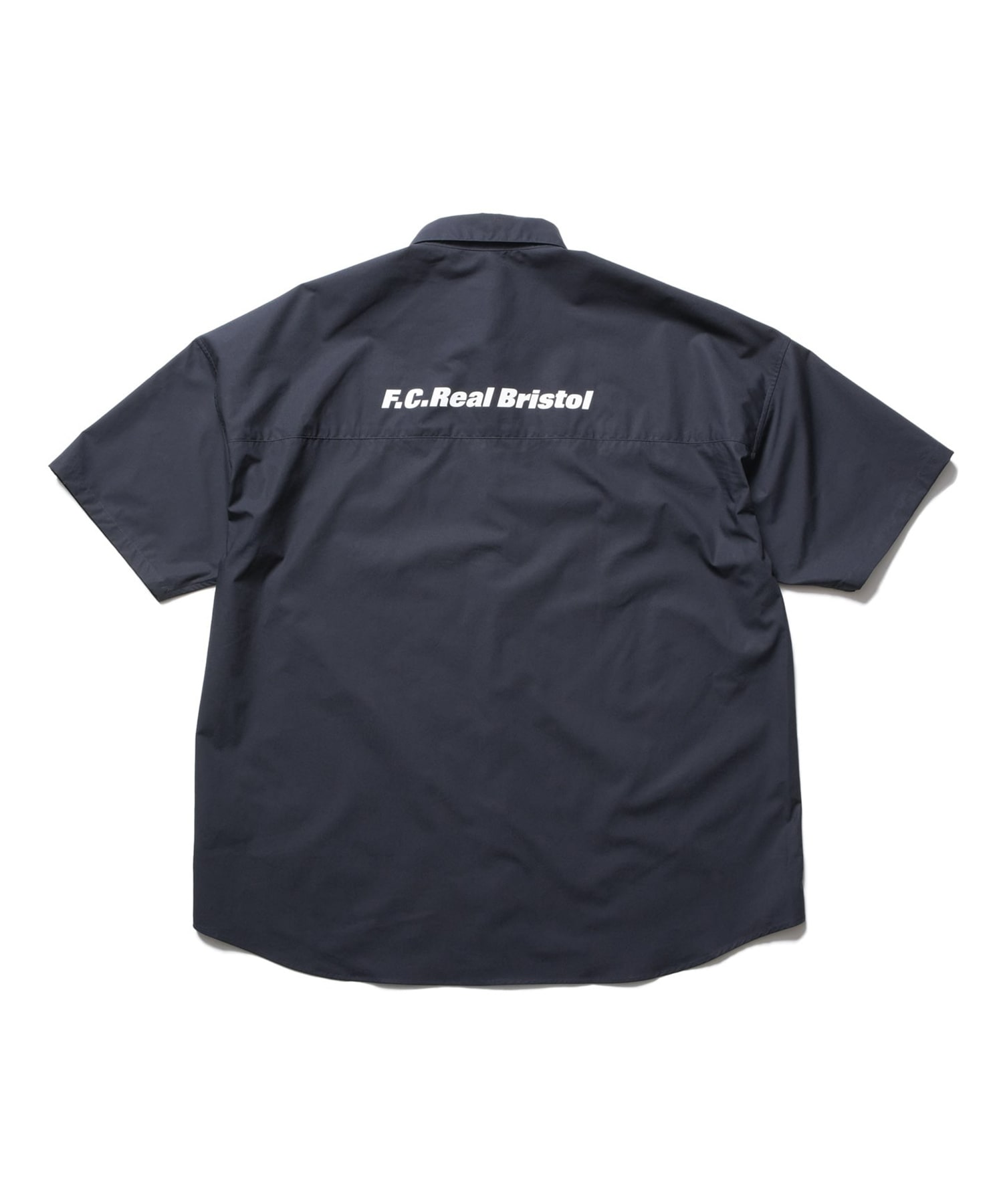 FCRB-260070 AUTHENTIC FLY FRONT S/S SHIRT F.C.Real Bristol
