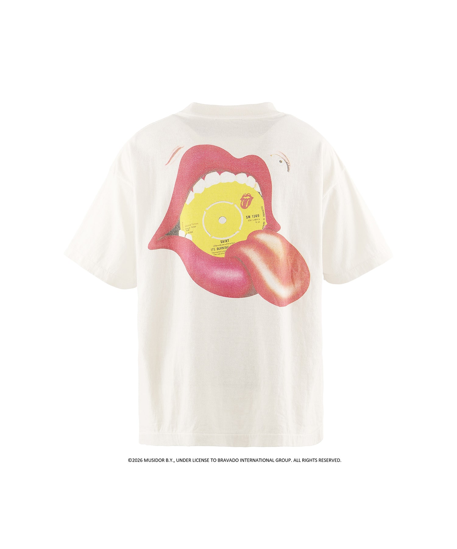 【セントマイケル】SM-MK1-0000-C43 The Rolling Stones S/S Tee SAINT MXXXXXX